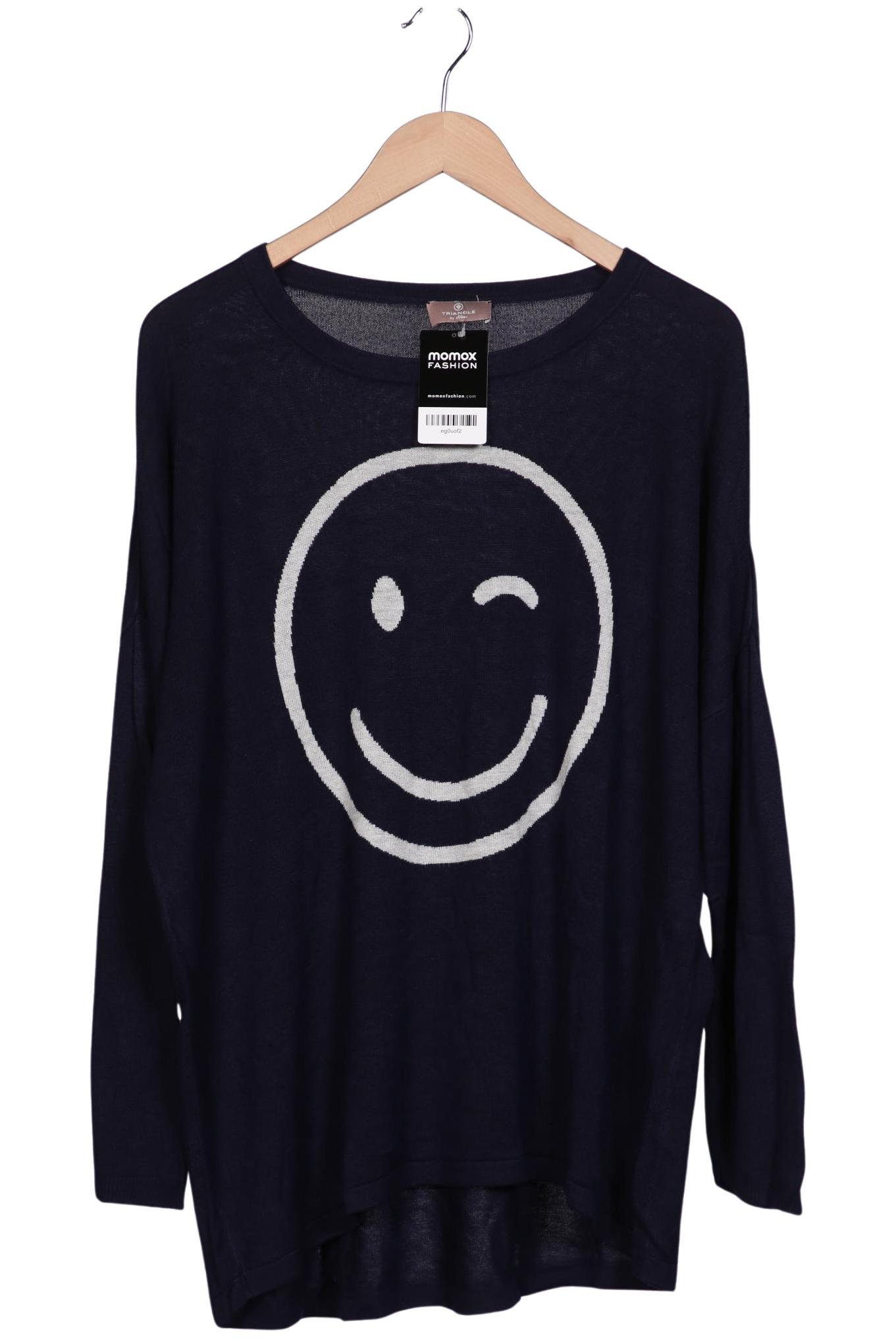 

Triangle Damen Pullover, marineblau, Gr. 48