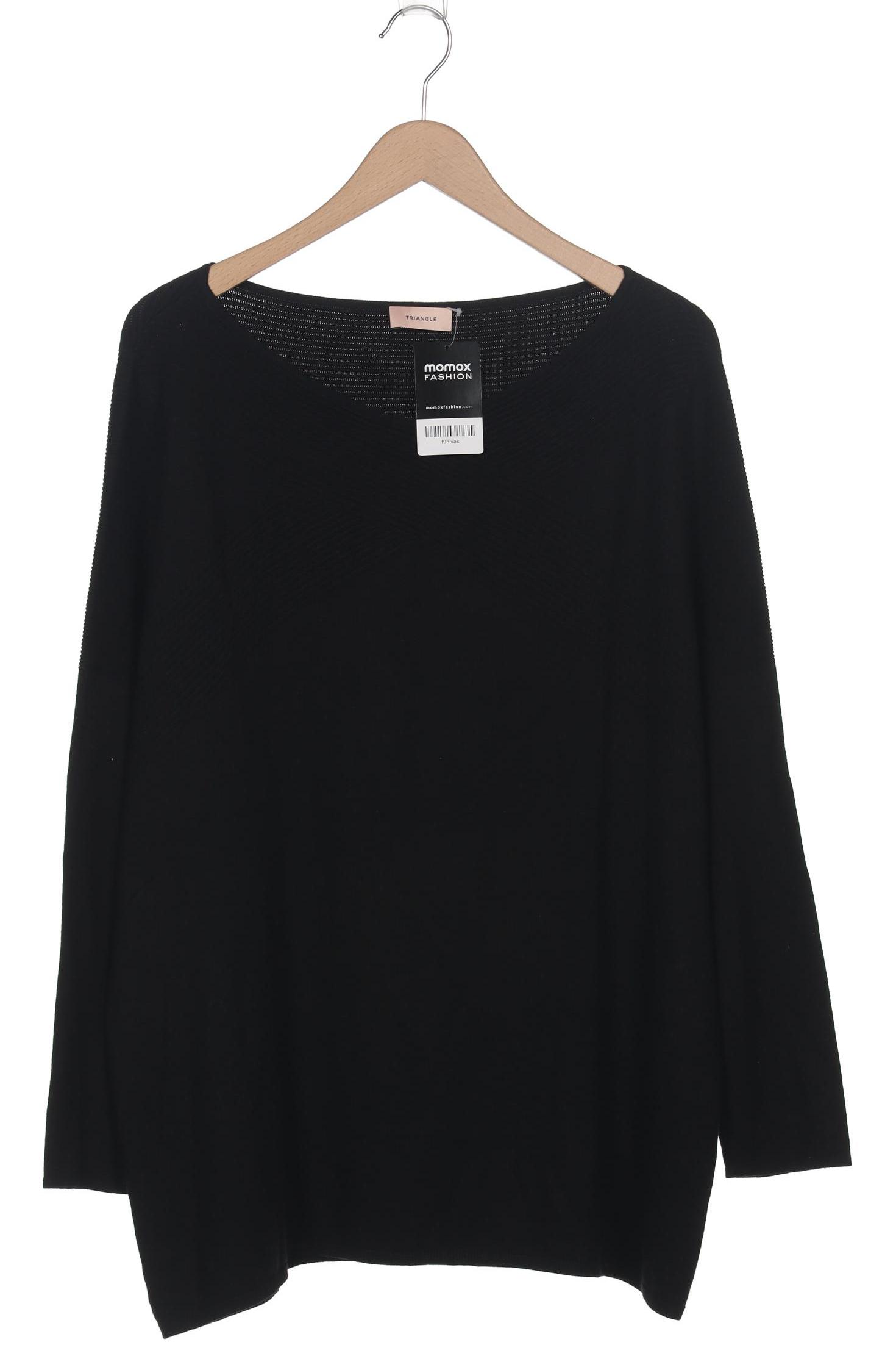 

Triangle Damen Pullover, schwarz, Gr. 52