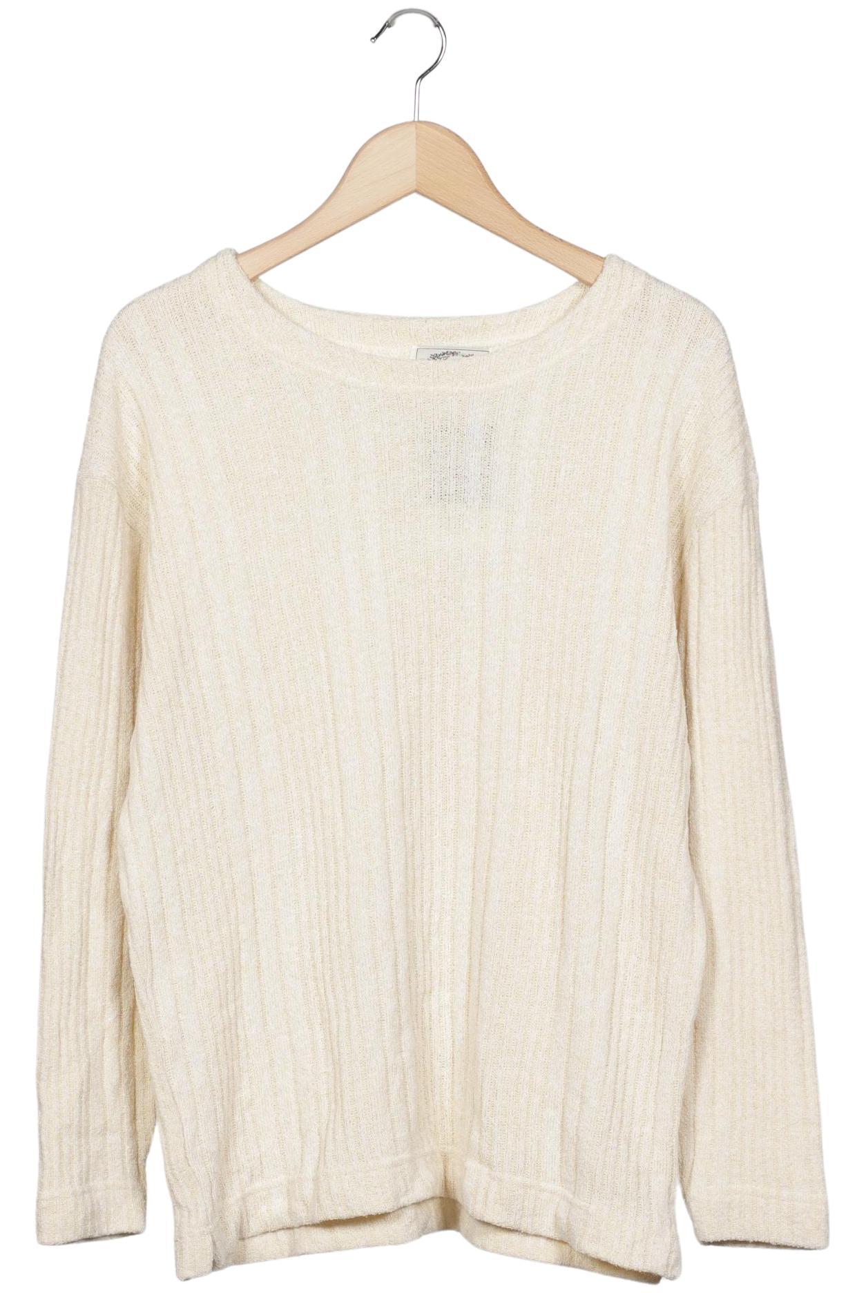 

Triangle Damen Pullover, cremeweiß, Gr. 38