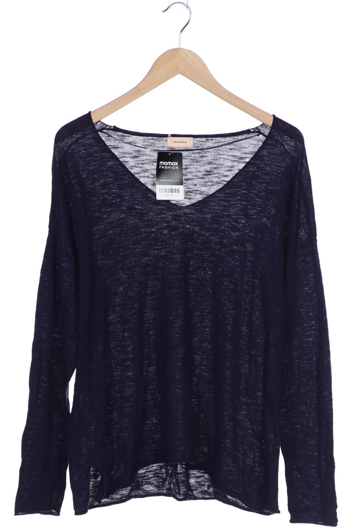 

Triangle Damen Pullover, marineblau, Gr. 46