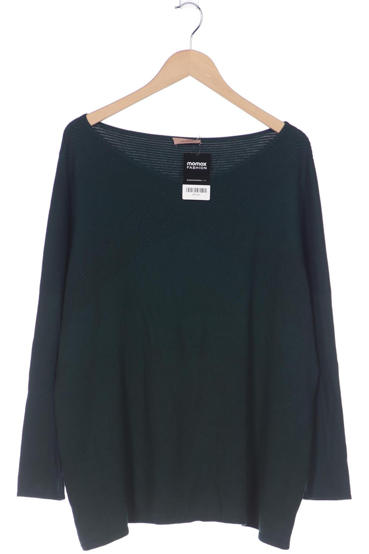 

Triangle Damen Pullover, grün, Gr. 52