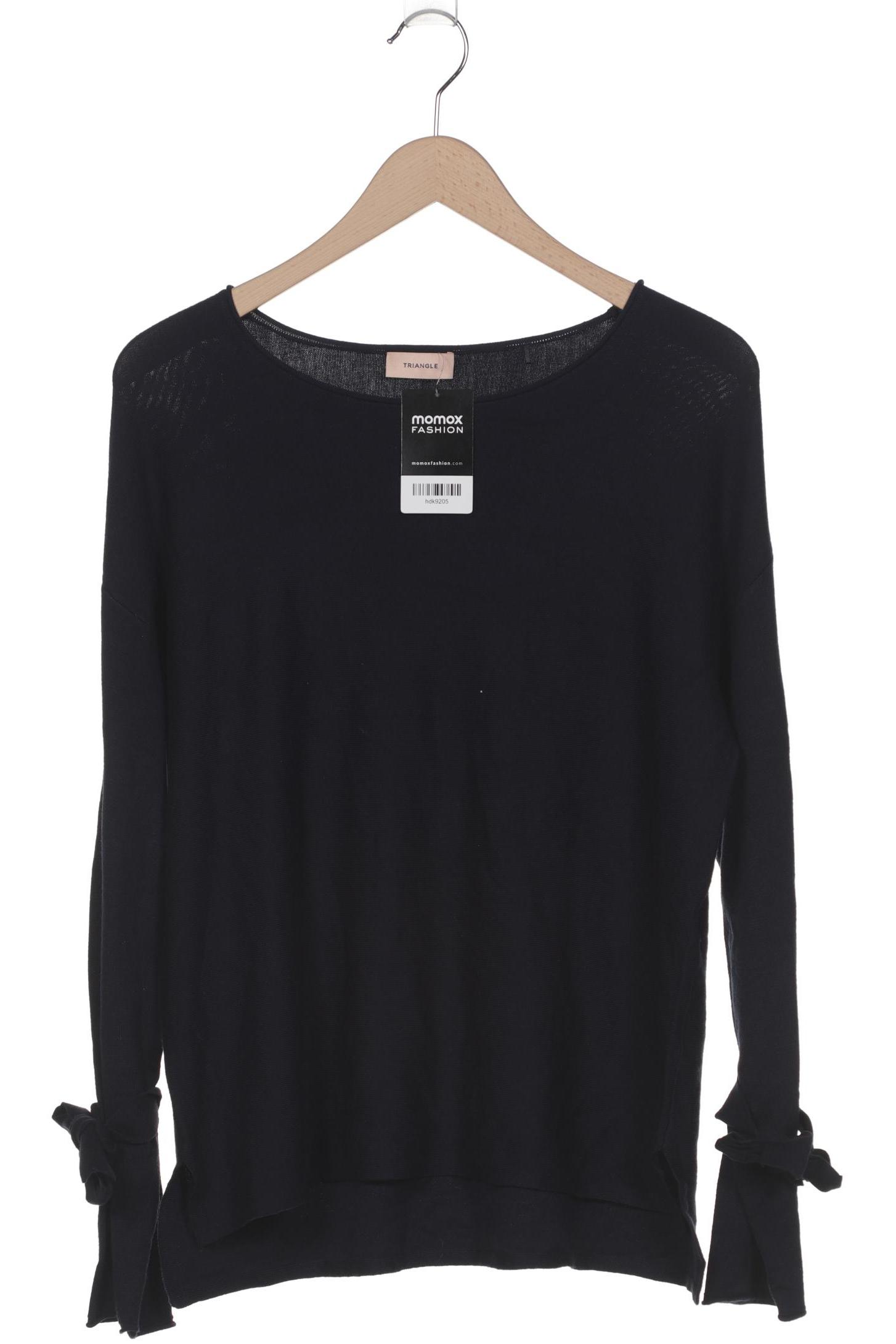 

Triangle Damen Pullover, marineblau, Gr. 38