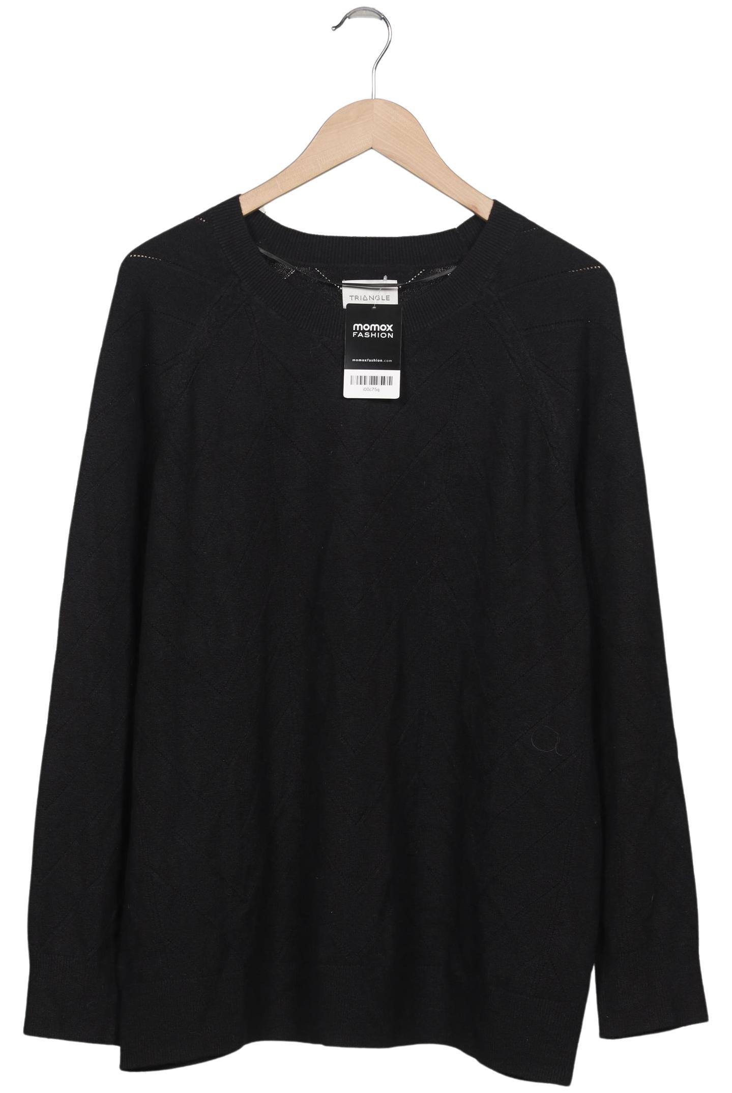 

Triangle Damen Pullover, schwarz, Gr. 50