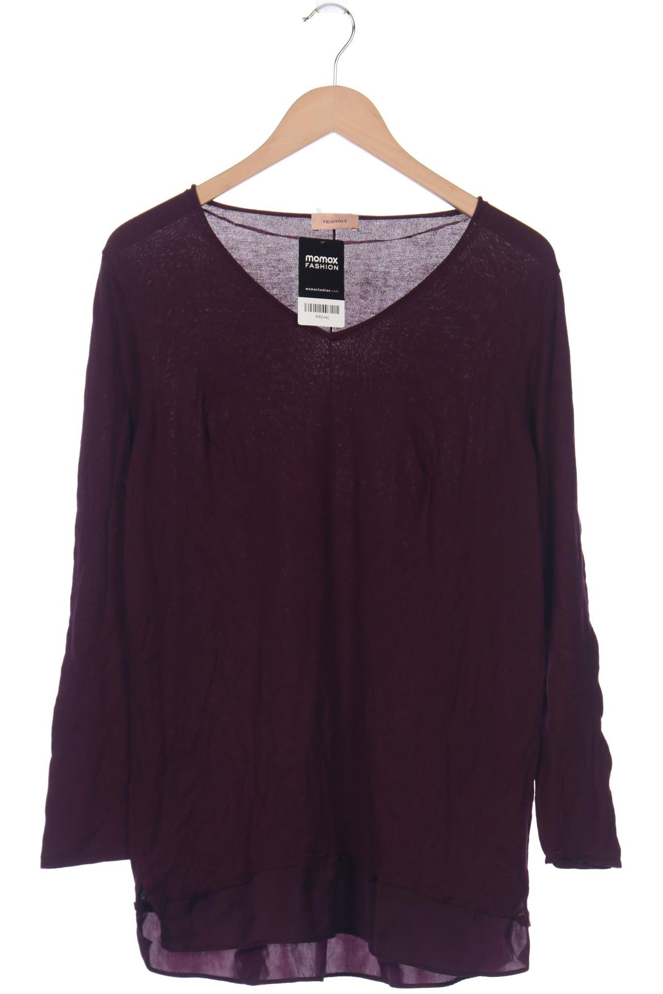 

Triangle Damen Pullover, bordeaux, Gr. 44