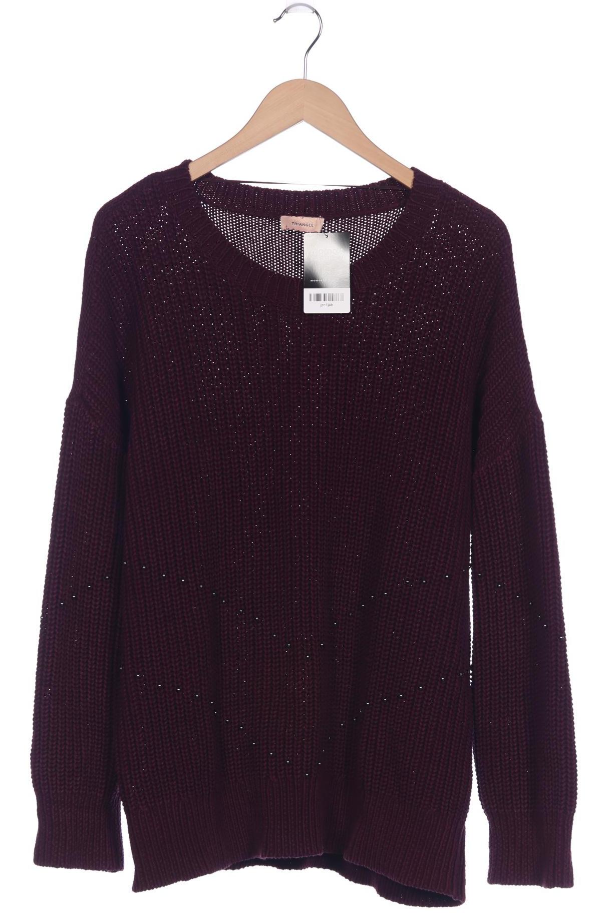 

Triangle Damen Pullover, bordeaux, Gr. 48