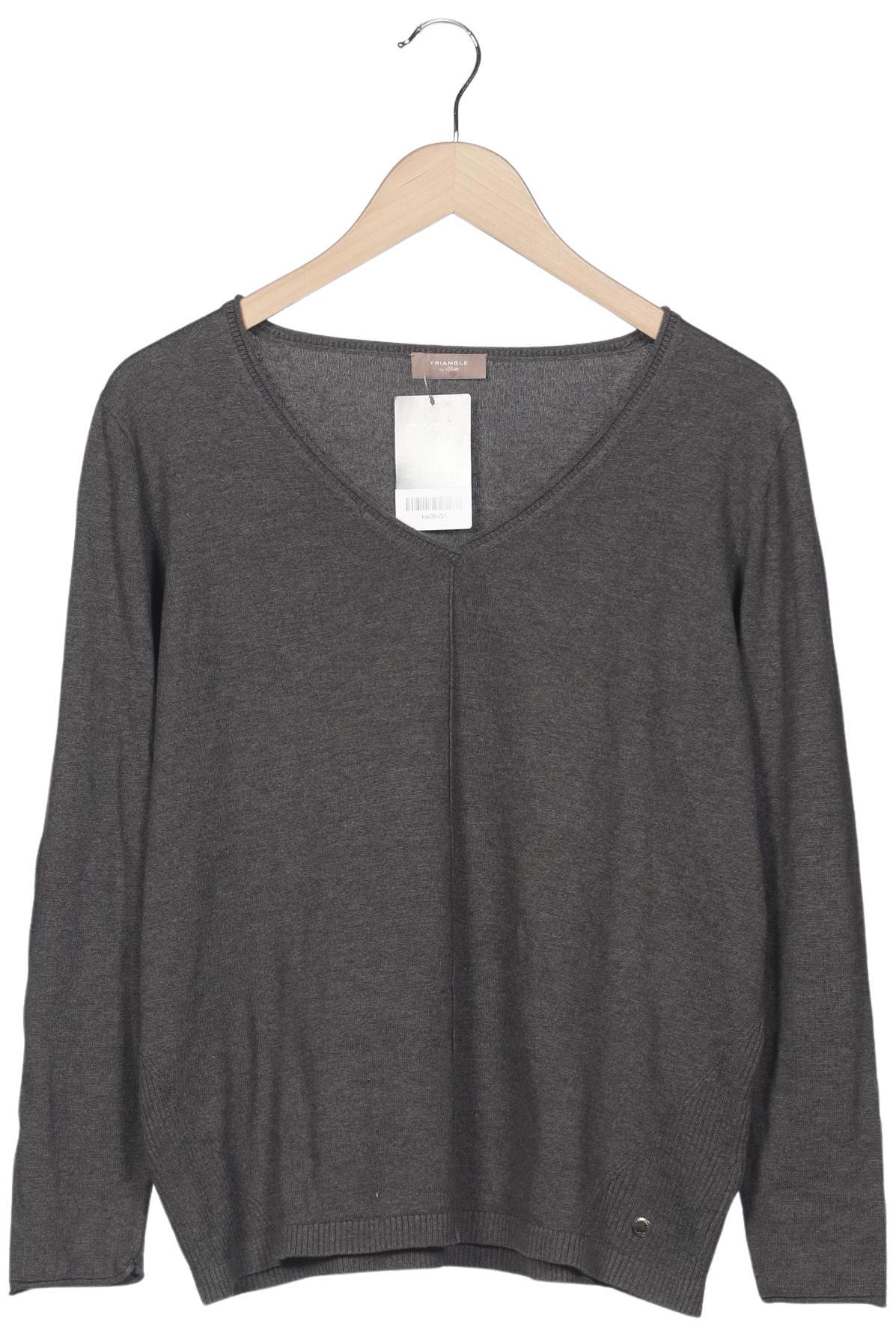 

Triangle Damen Pullover, grau, Gr. 44