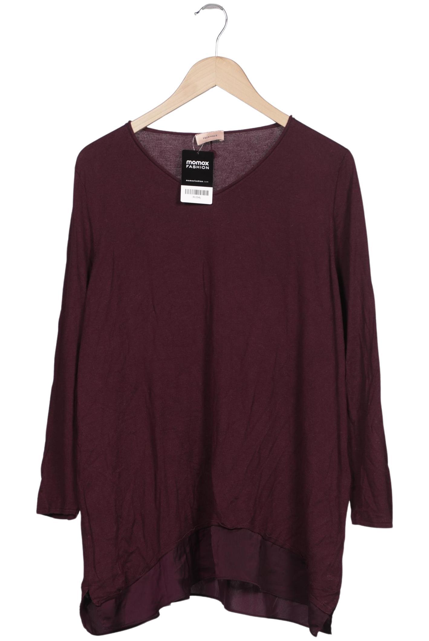 

Triangle Damen Pullover, bordeaux, Gr. 50