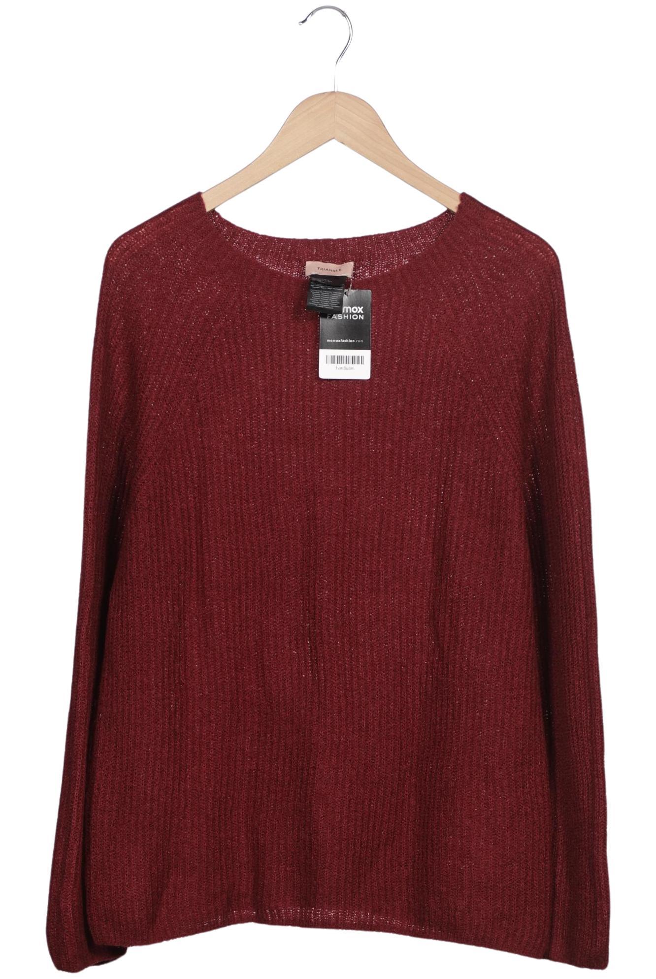 

Triangle Damen Pullover, bordeaux, Gr. 44