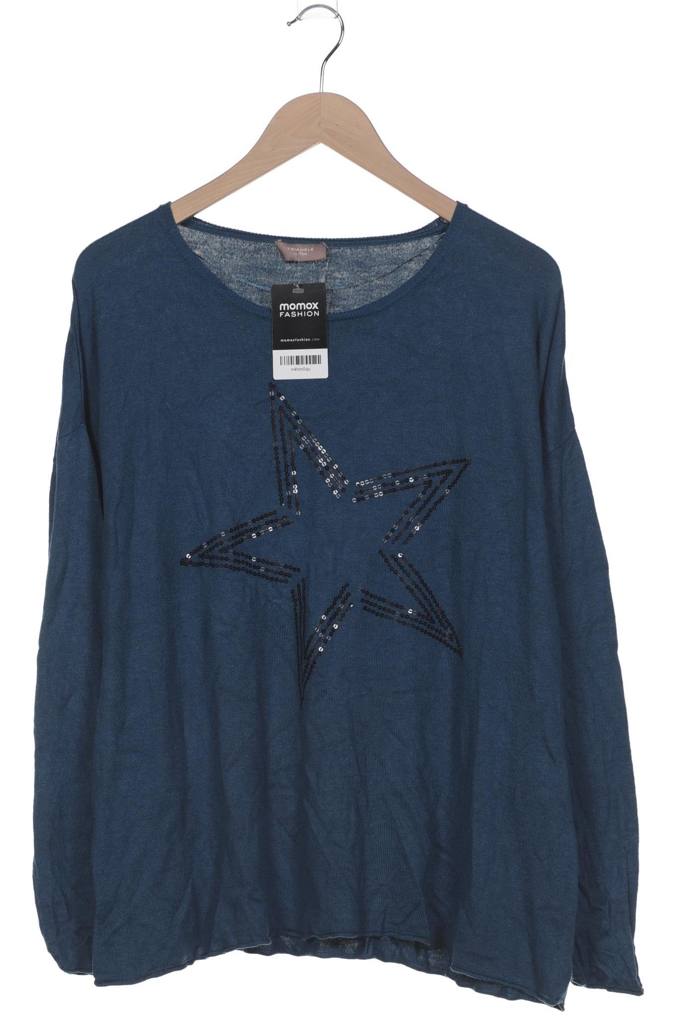 

Triangle Damen Pullover, blau, Gr. 48