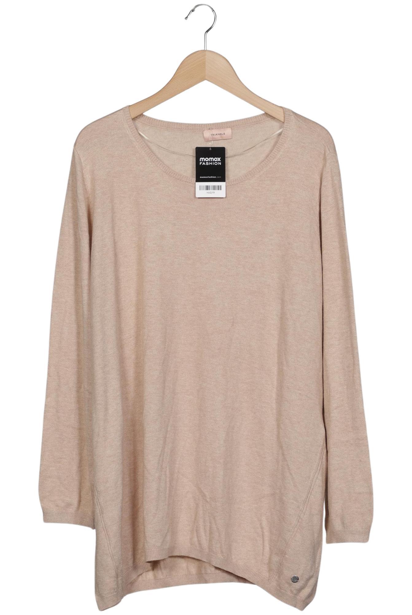 

Triangle Damen Pullover, beige, Gr. 50