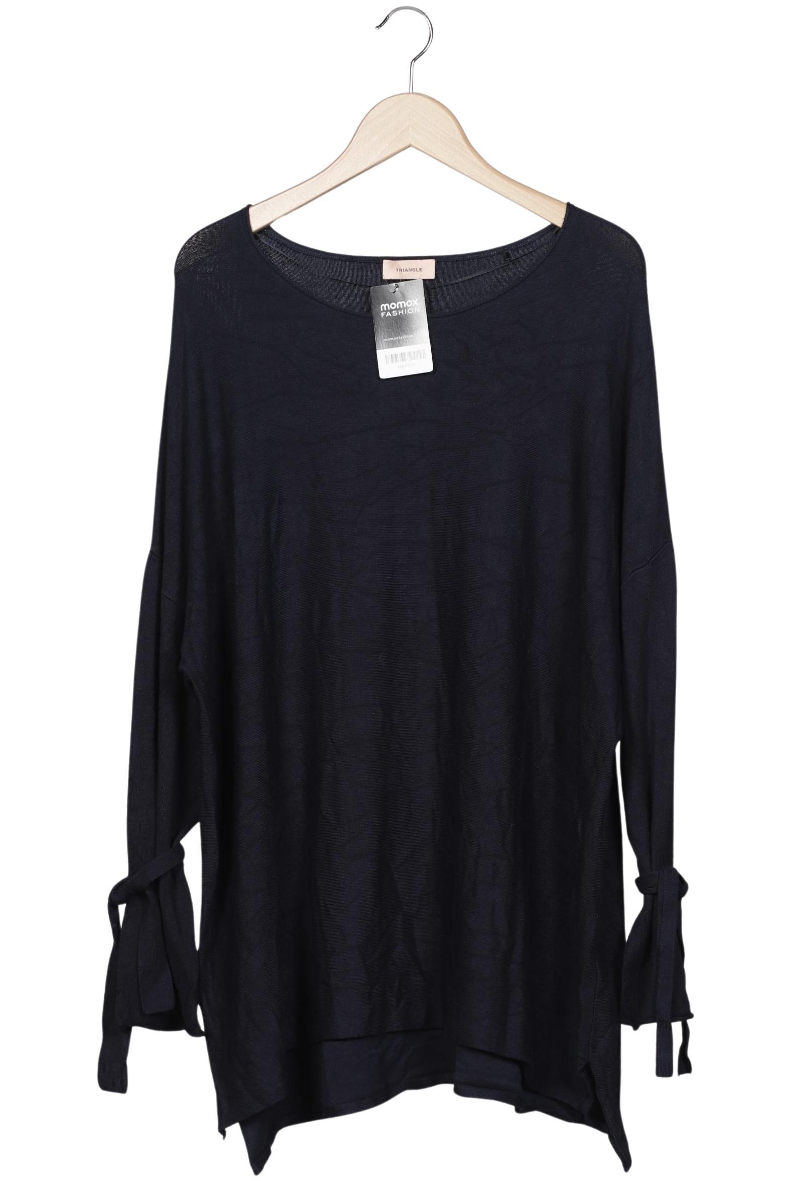 

Triangle Damen Pullover, marineblau, Gr. 52