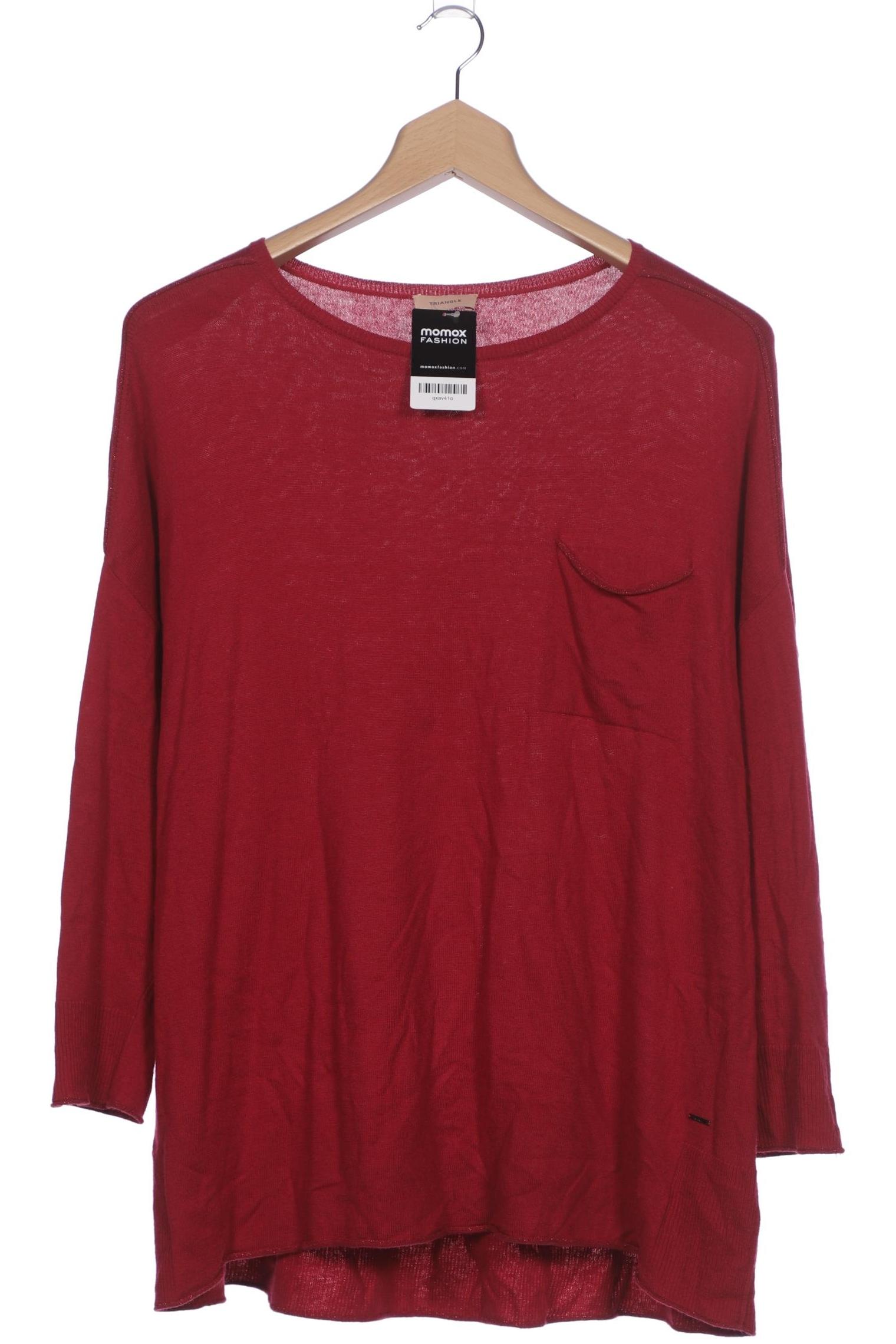 

Triangle Damen Pullover, bordeaux, Gr. 48