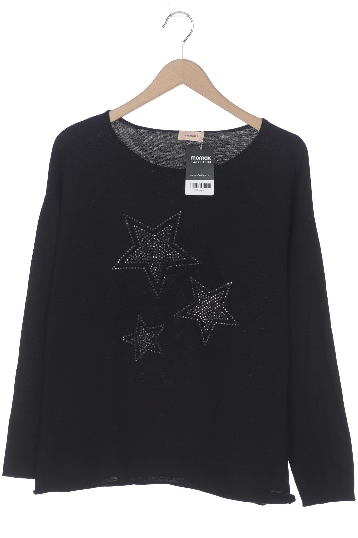 

Triangle Damen Pullover, schwarz, Gr. 44