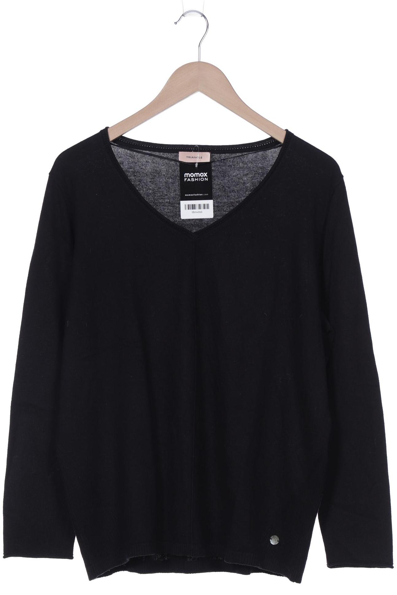 

Triangle Damen Pullover, schwarz, Gr. 46