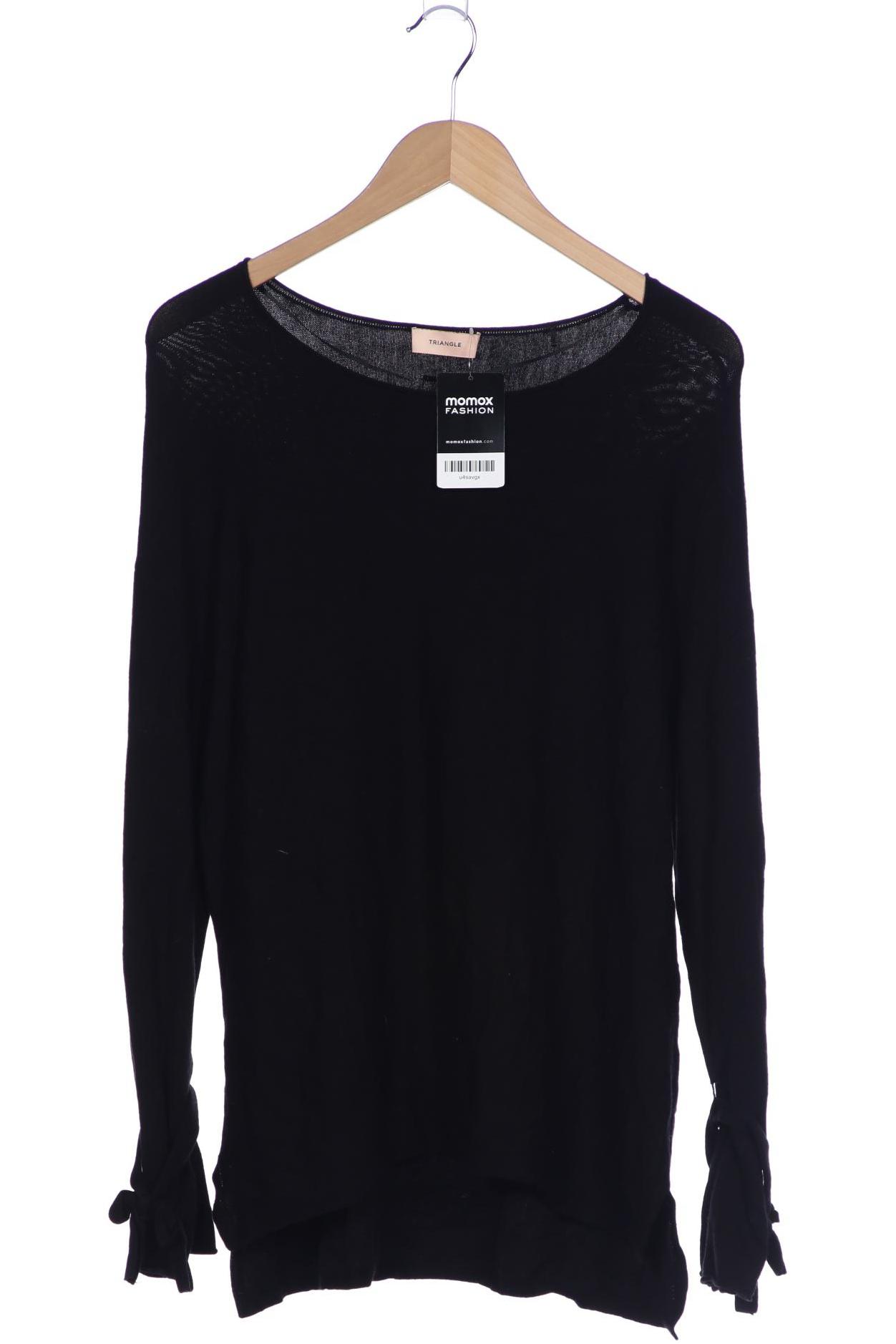 

Triangle Damen Pullover, schwarz, Gr. 40