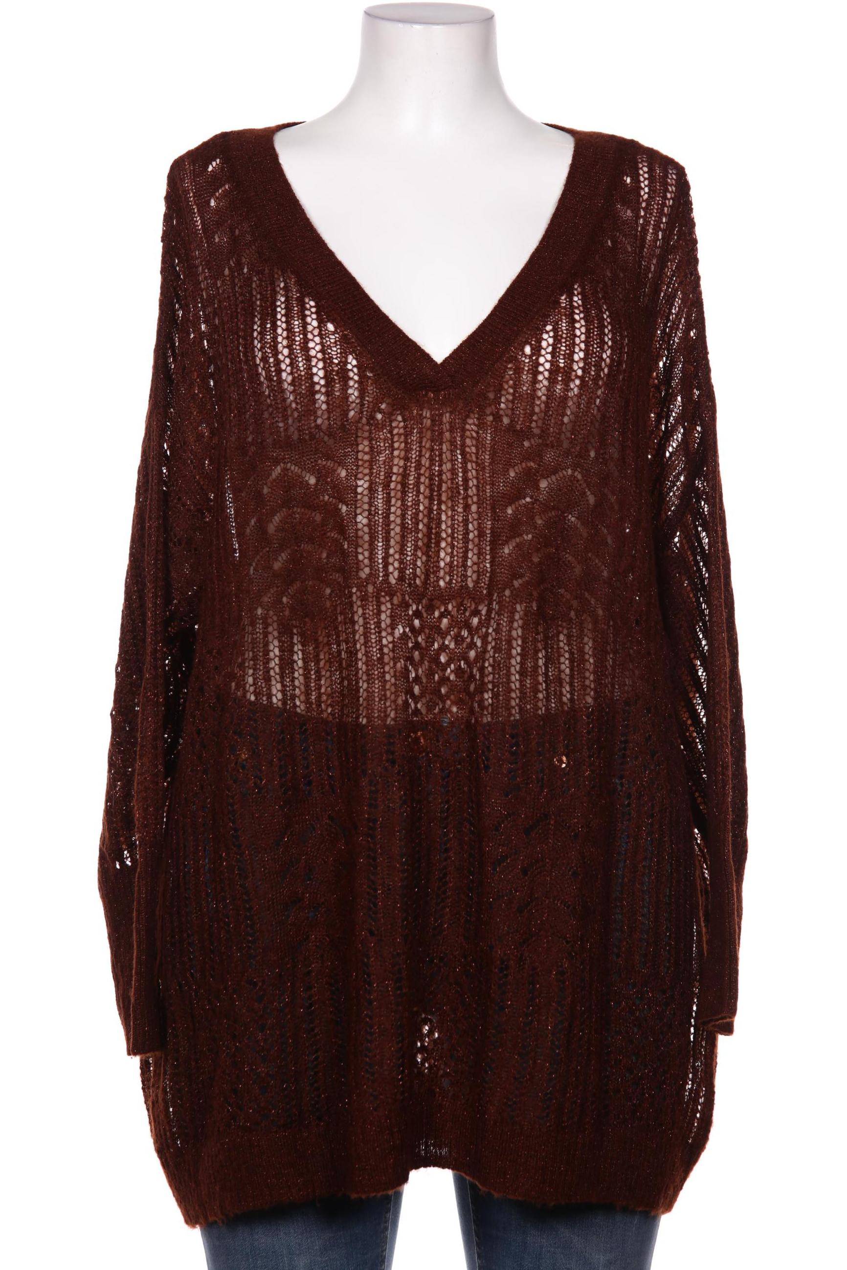 

Triangle Damen Pullover, braun, Gr. 48
