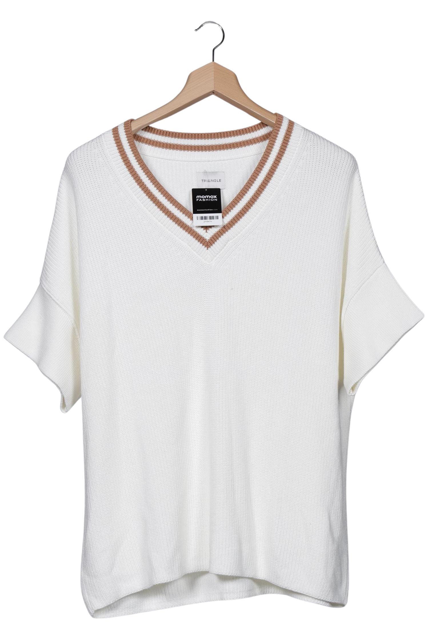 

Triangle Damen Pullover, cremeweiß, Gr. 50