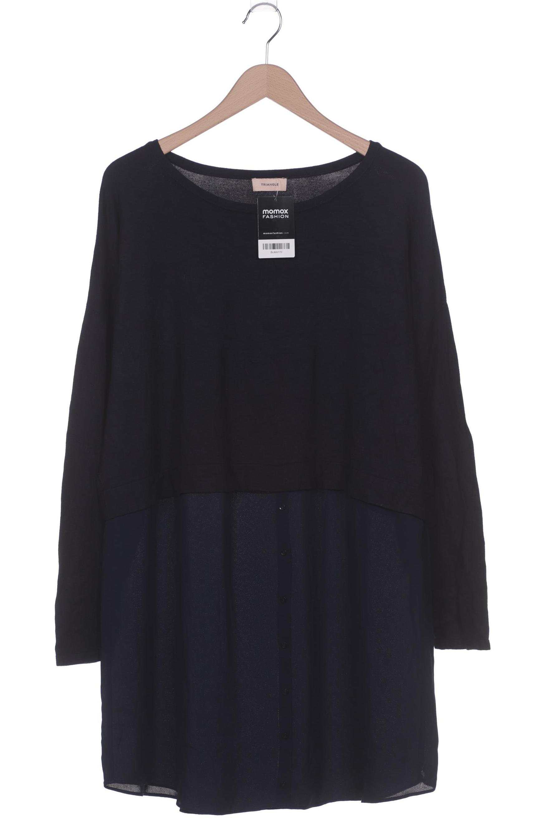

Triangle Damen Pullover, marineblau, Gr. 48