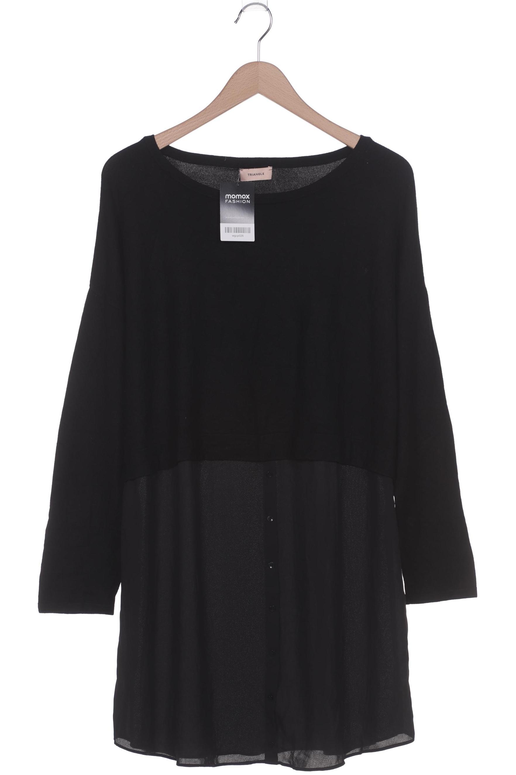

Triangle Damen Pullover, schwarz, Gr. 48