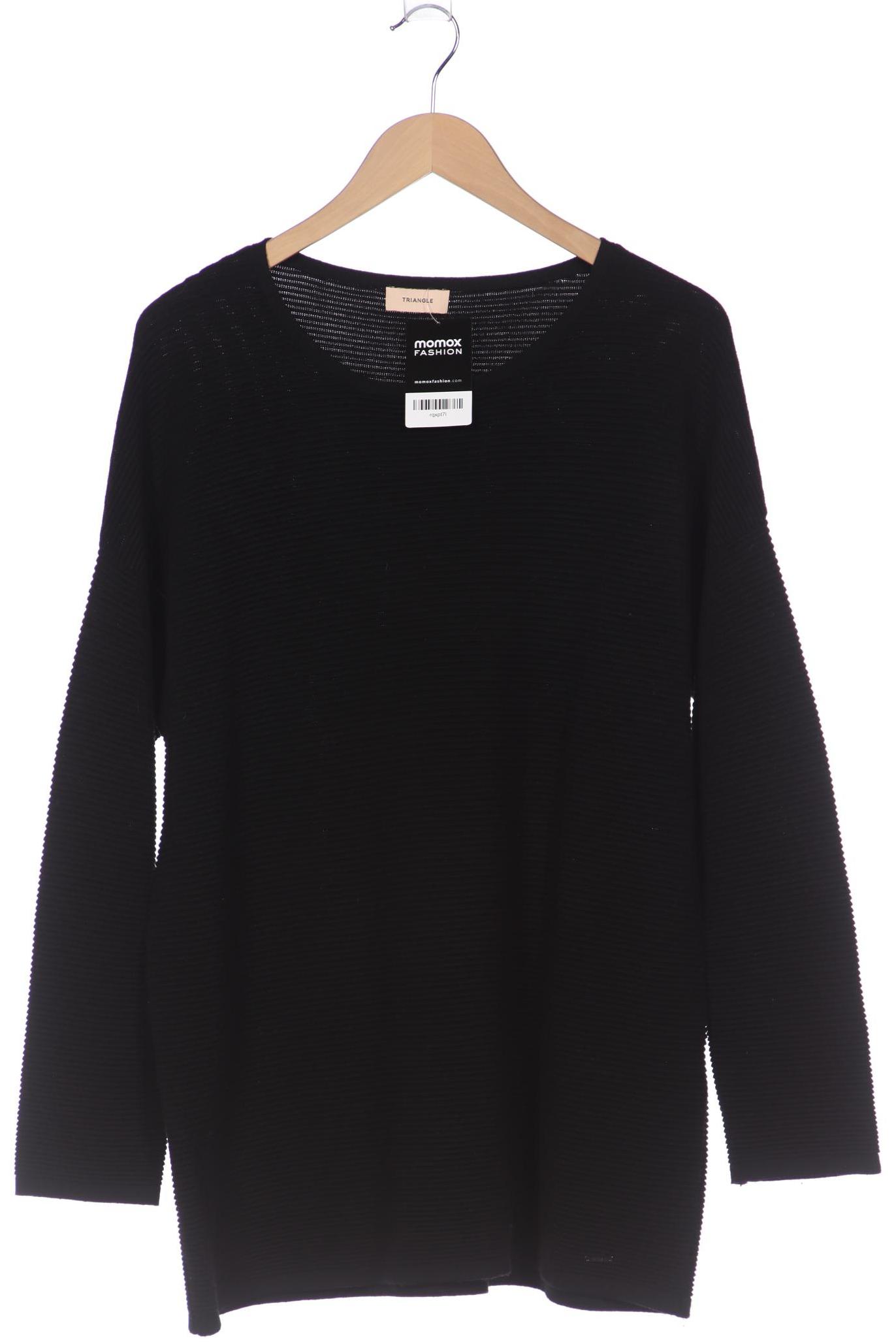 

Triangle Damen Pullover, schwarz, Gr. 48