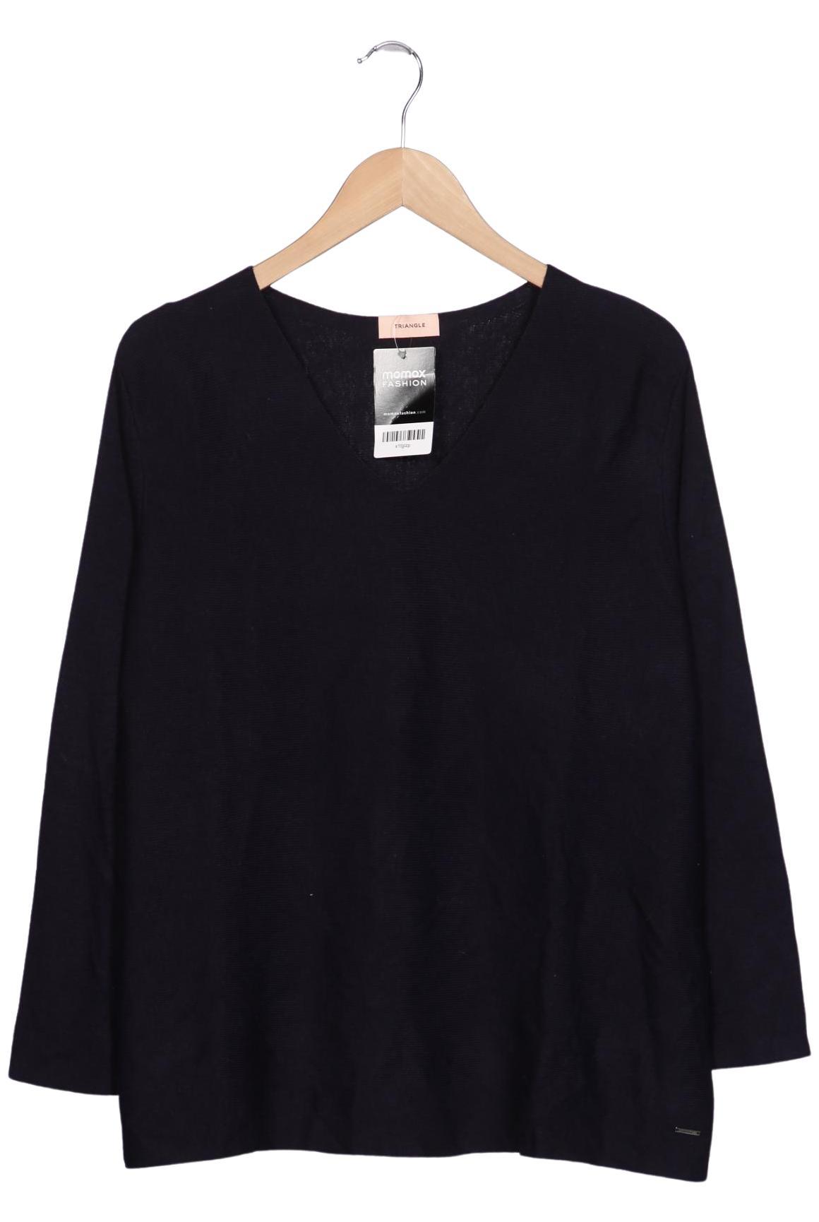 

Triangle Damen Pullover, marineblau, Gr. 48