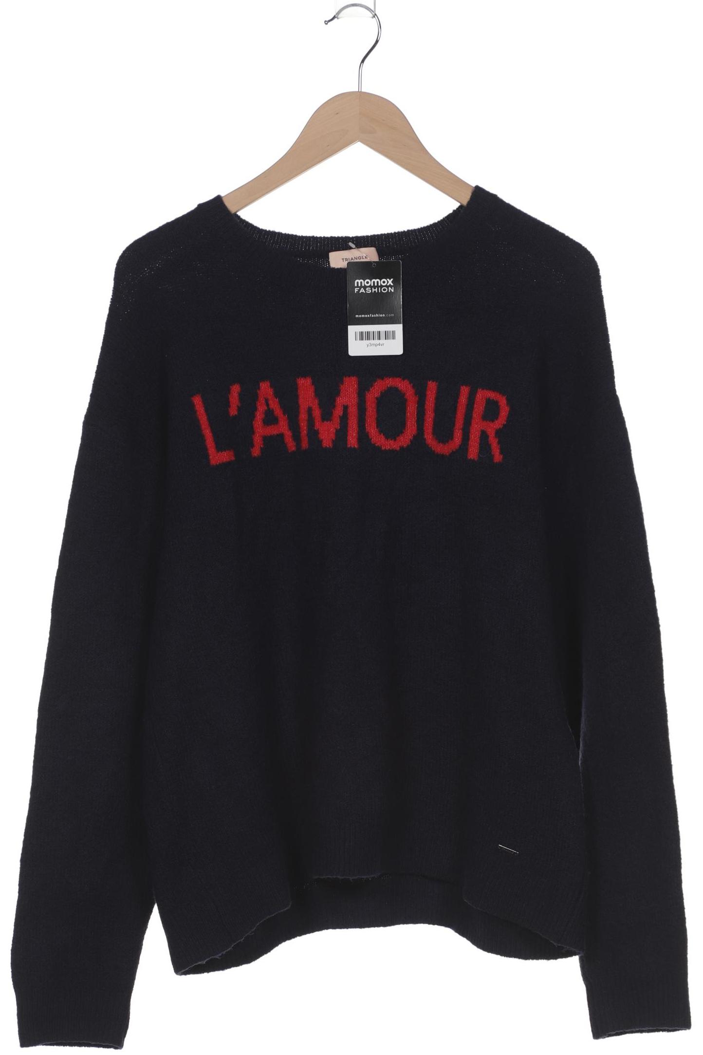 

Triangle Damen Pullover, marineblau, Gr. 44