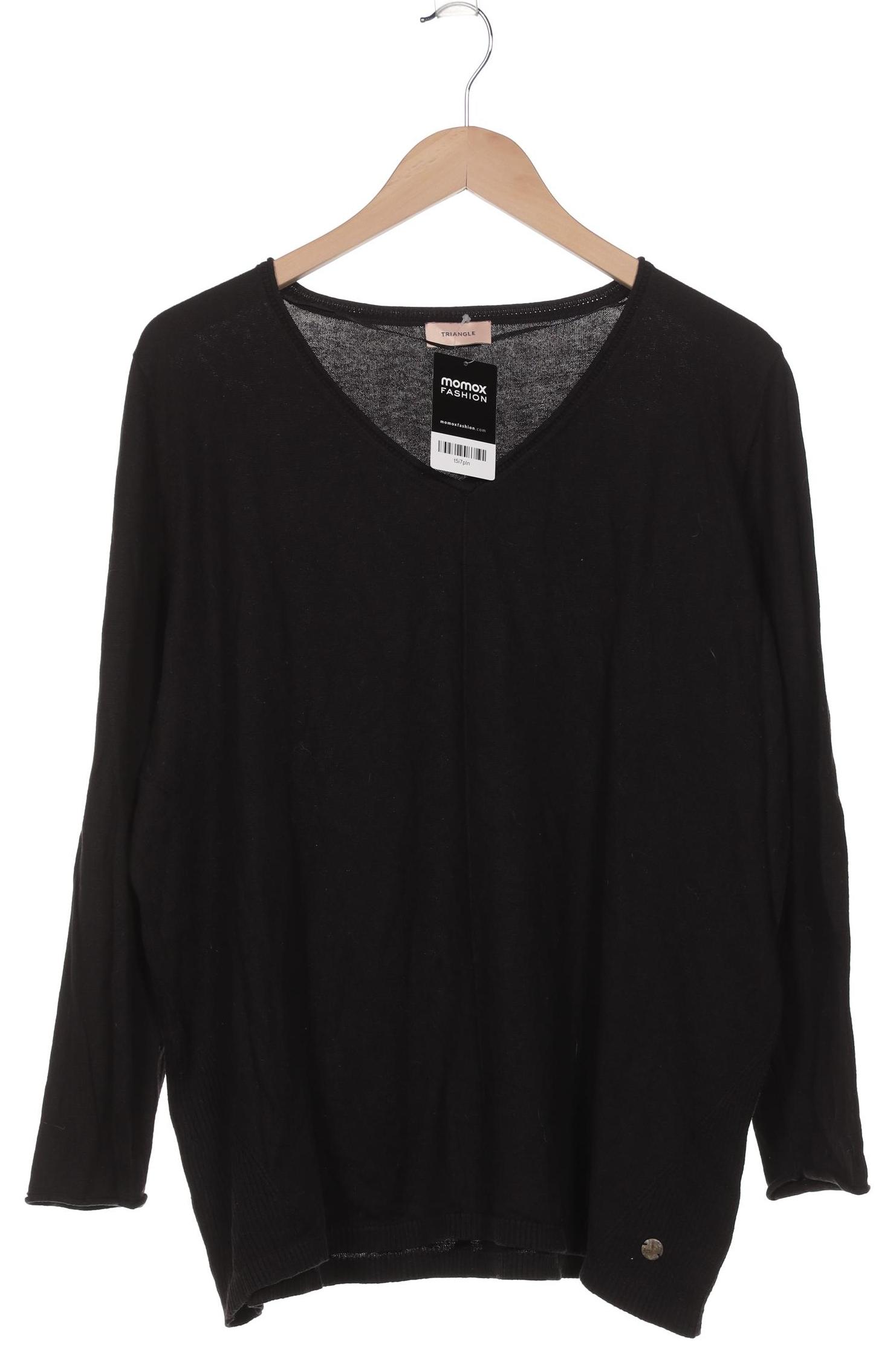 

Triangle Damen Pullover, schwarz, Gr. 50