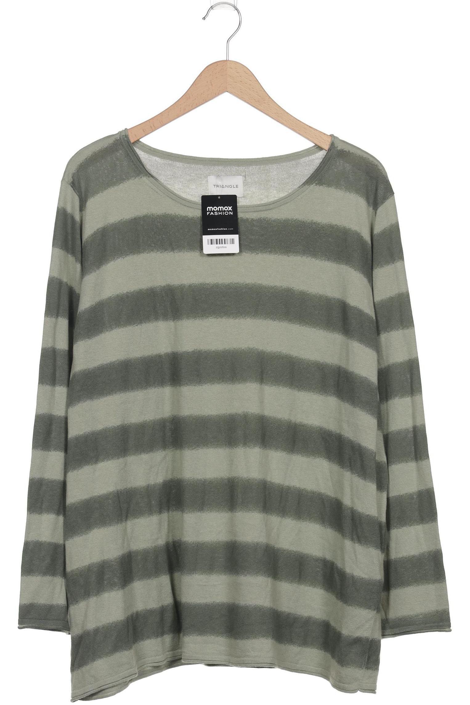 

Triangle Damen Pullover, grün, Gr. 52