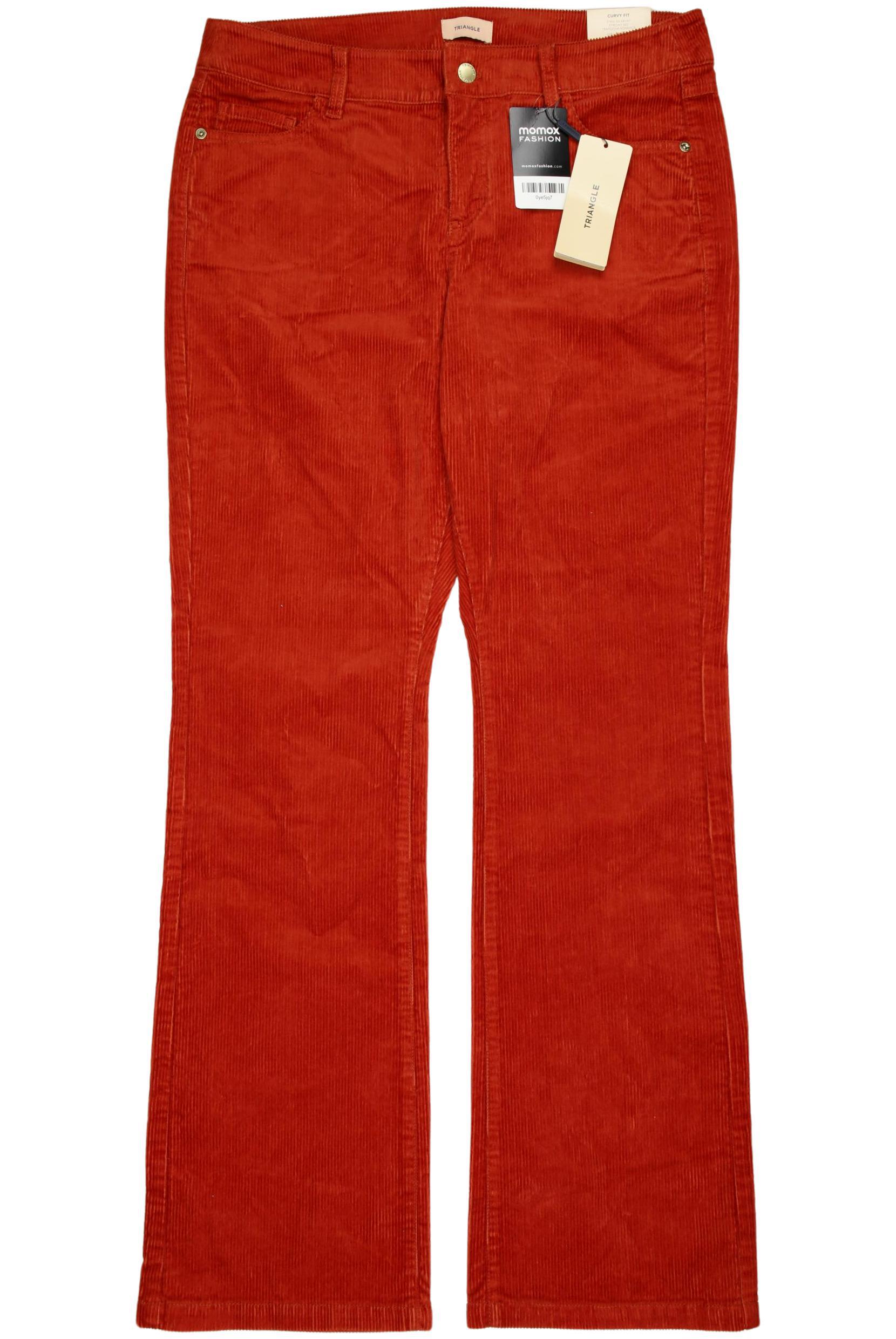 

Triangle Damen Stoffhose, rot, Gr. 42