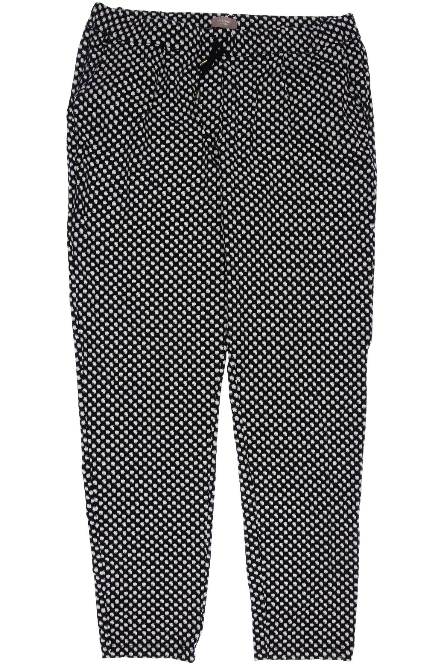 

Triangle Damen Stoffhose, schwarz, Gr. 42