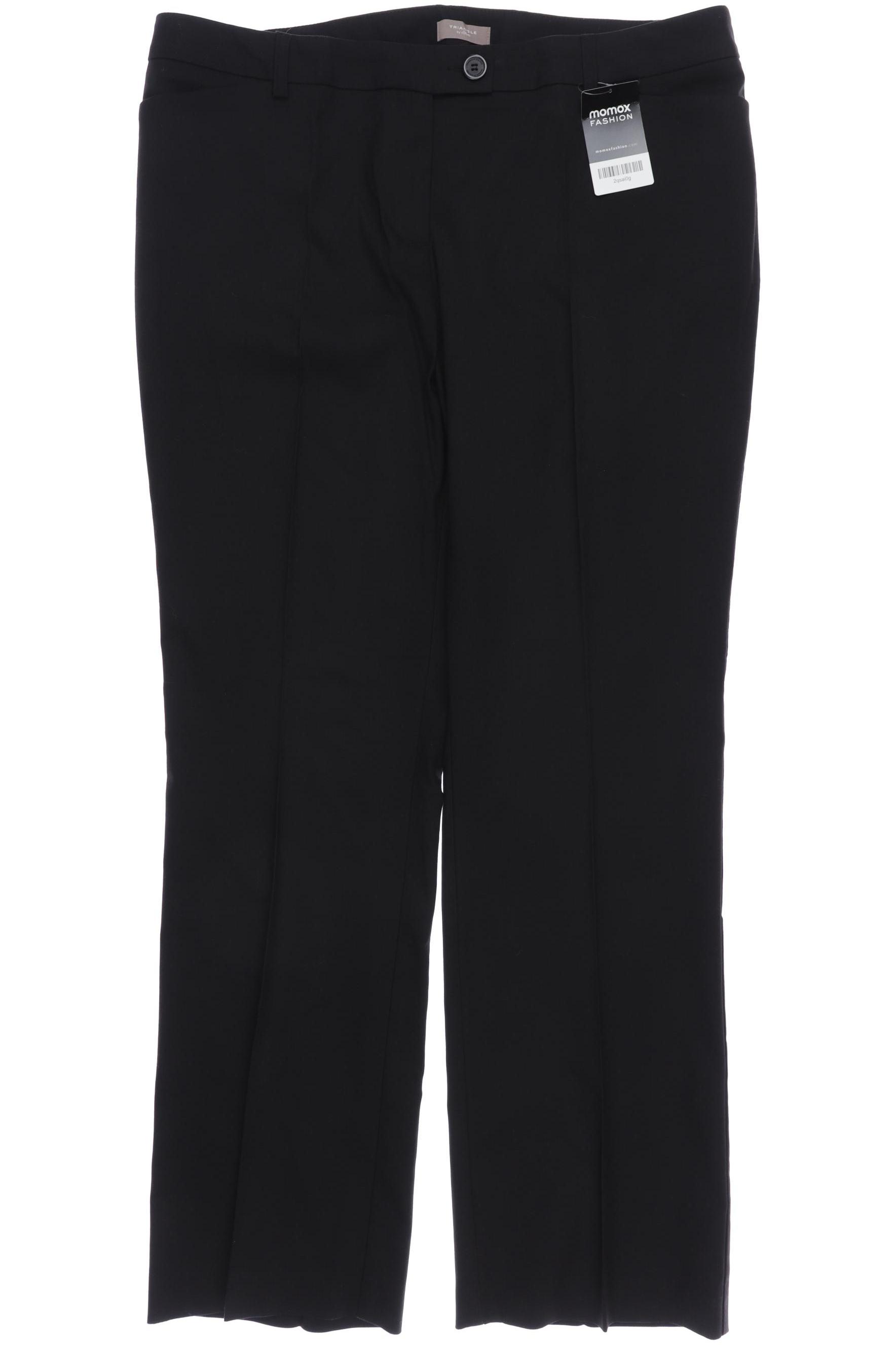 

Triangle Damen Stoffhose, schwarz, Gr. 48
