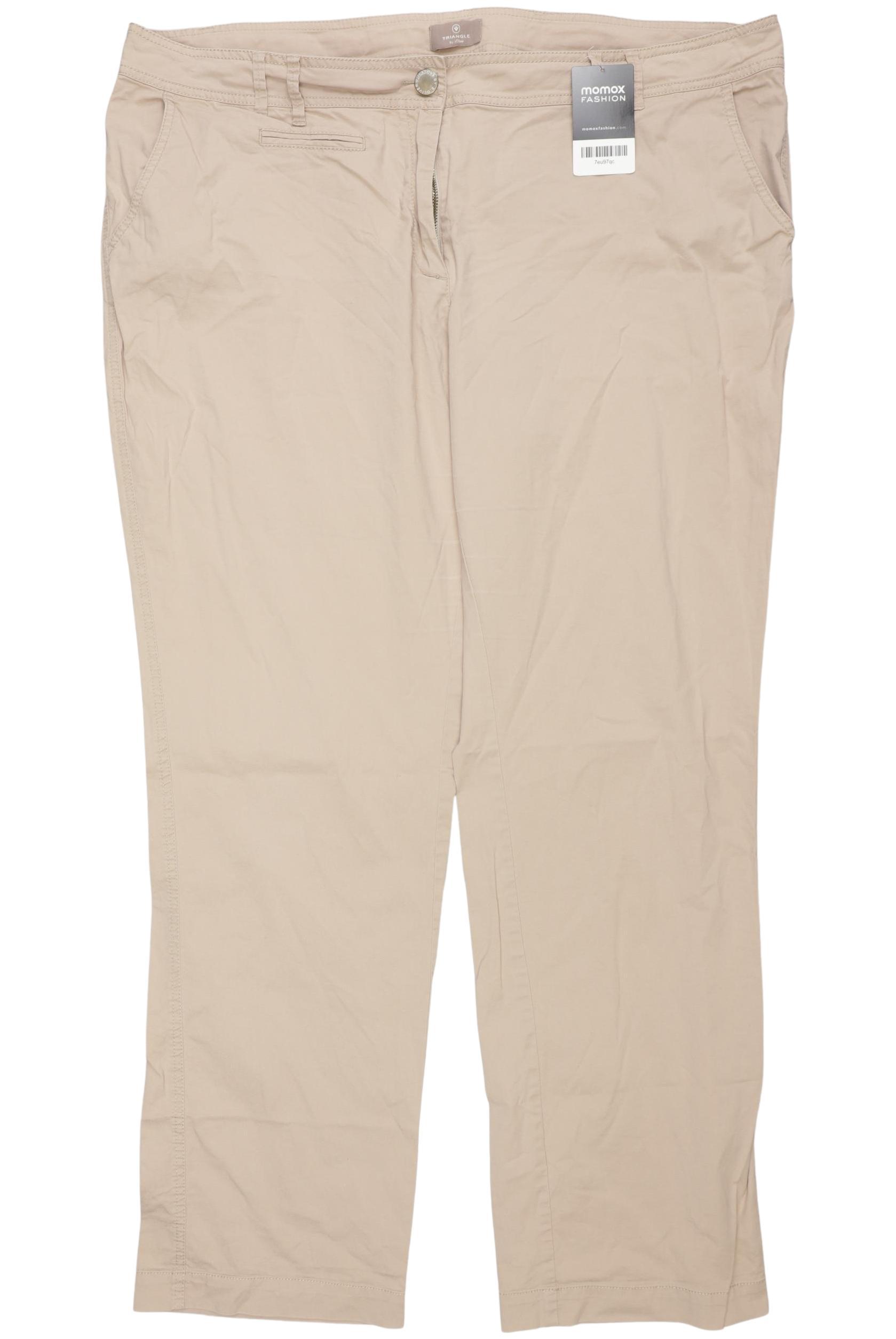 

Triangle Damen Stoffhose, beige, Gr. 52