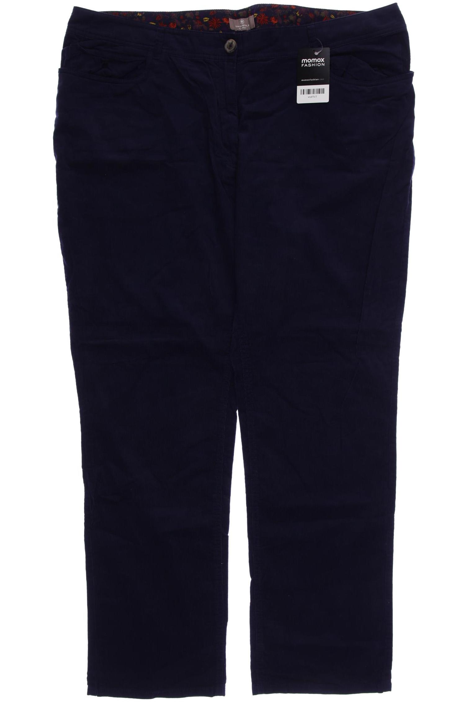

Triangle Damen Stoffhose, marineblau, Gr. 50