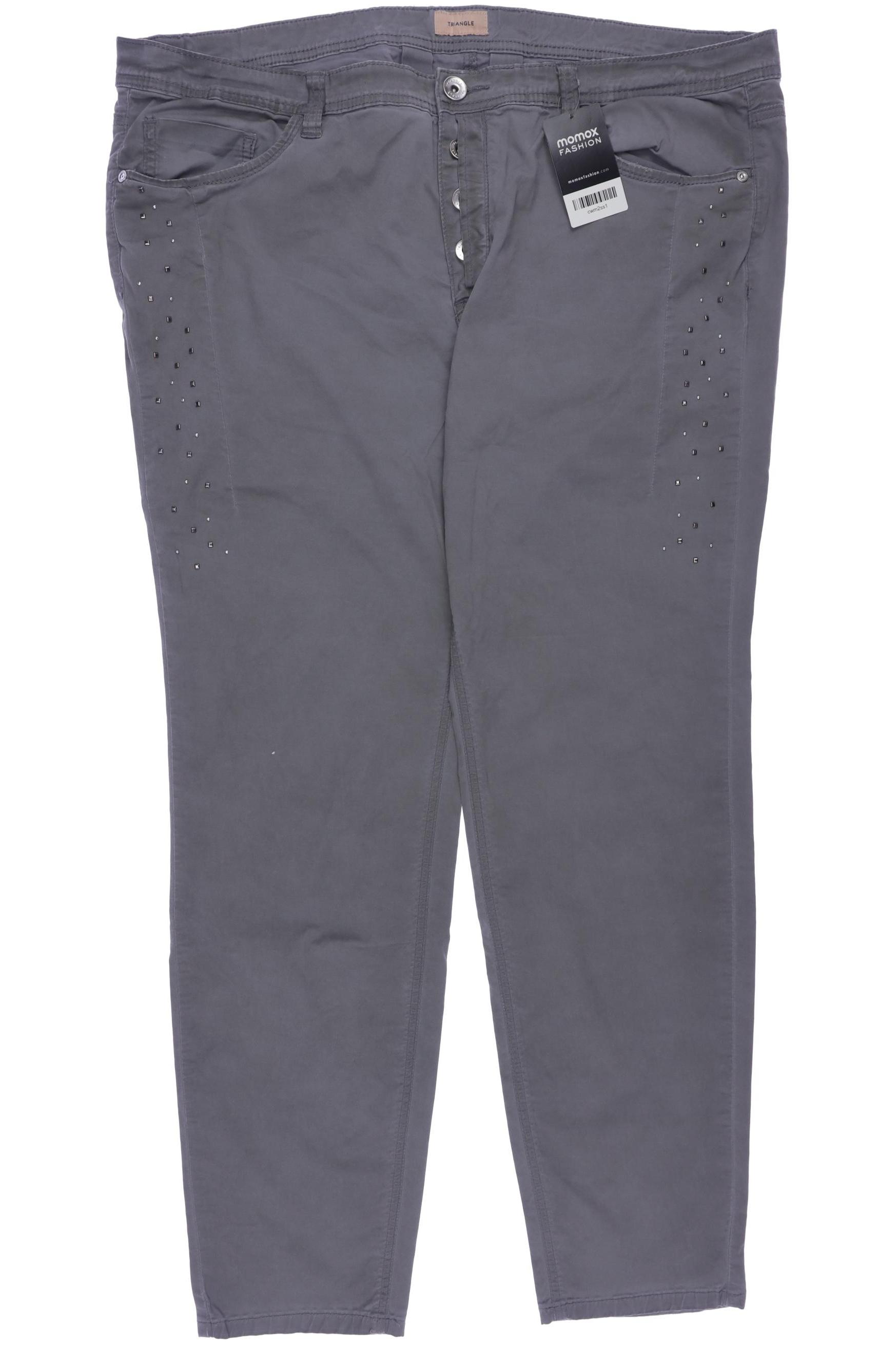 

Triangle Damen Stoffhose, grau, Gr. 50