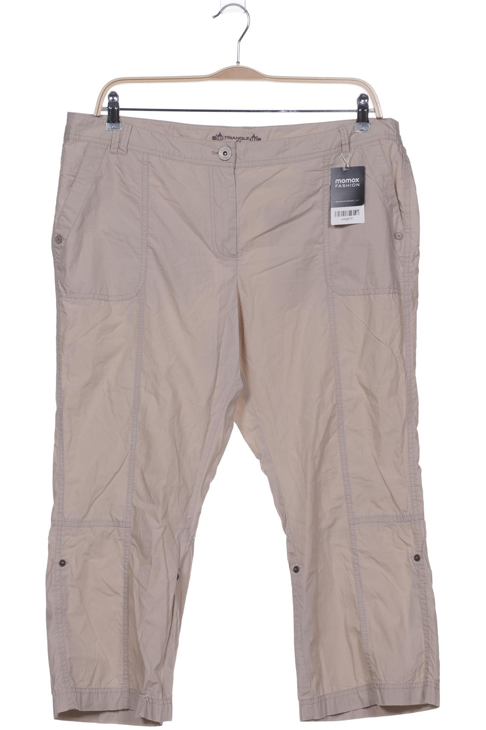 

Triangle Damen Stoffhose, beige, Gr. 48