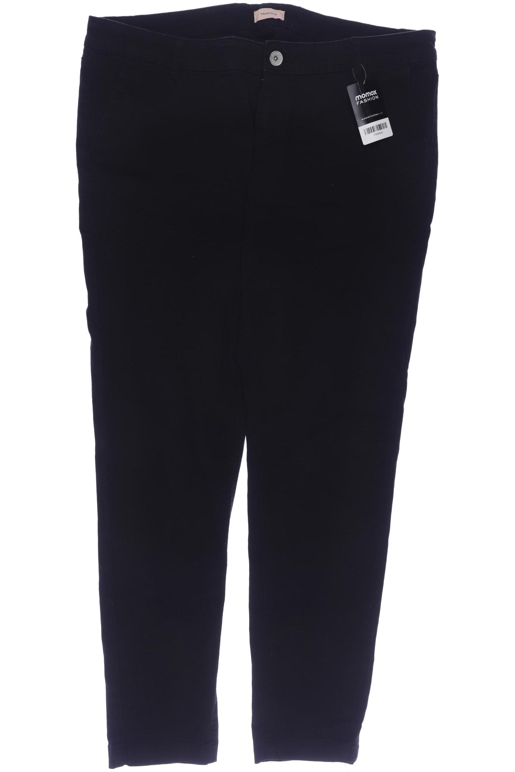 

Triangle Damen Stoffhose, schwarz, Gr. 48