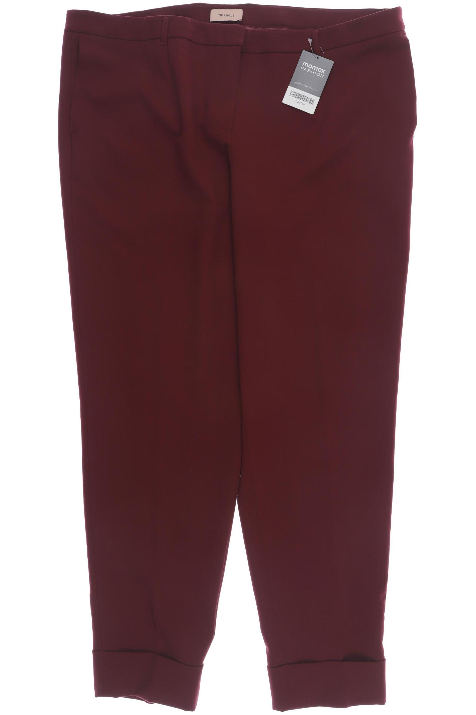 

Triangle Damen Stoffhose, bordeaux, Gr. 48