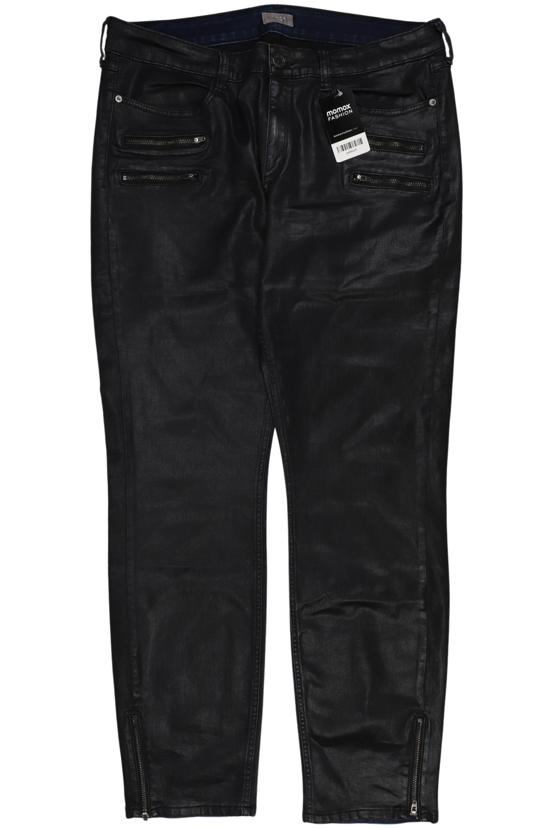 

Triangle Damen Stoffhose, schwarz, Gr. 48