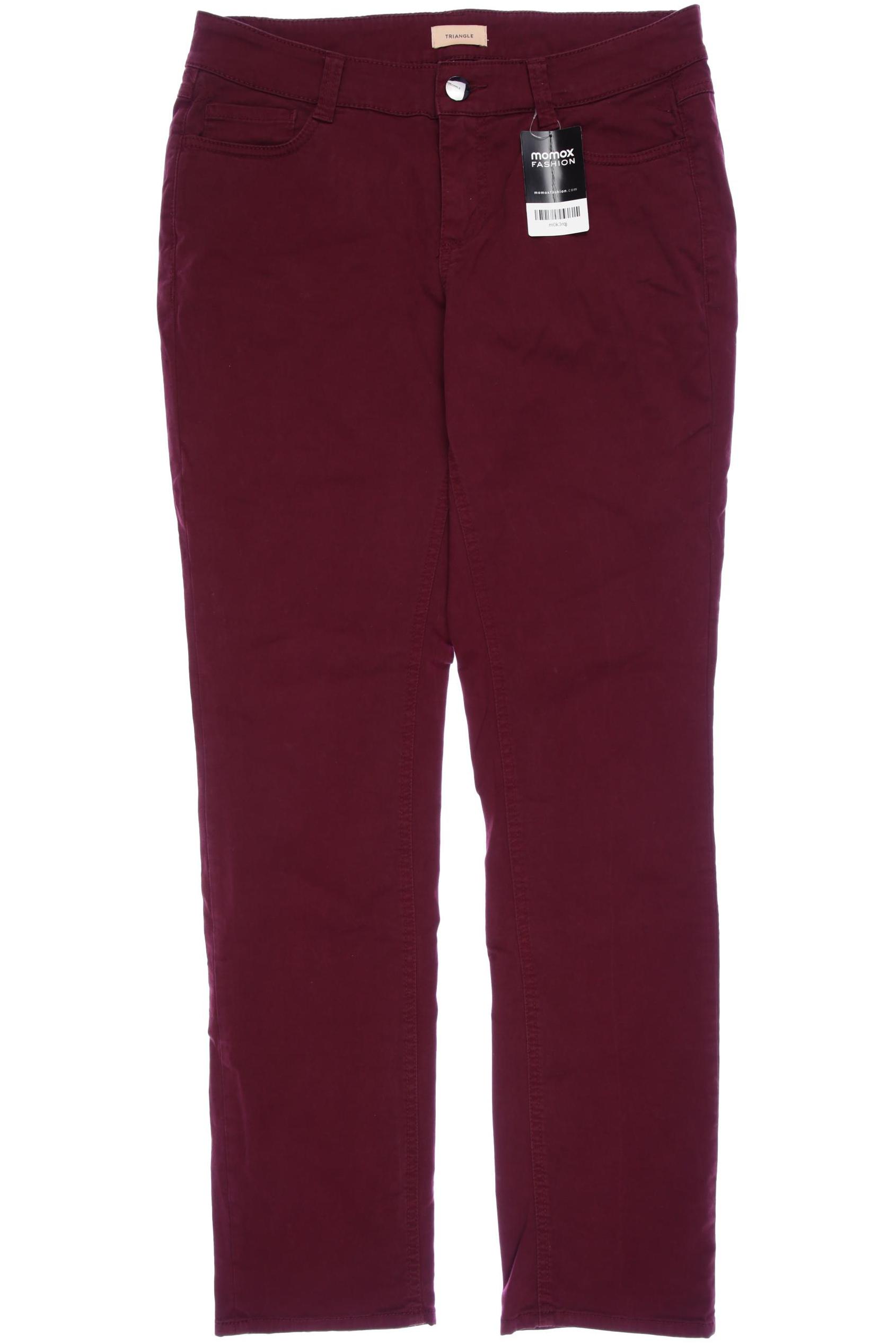 Thumbnail - Triangle Damen Stoffhose, bordeaux, Gr. 36