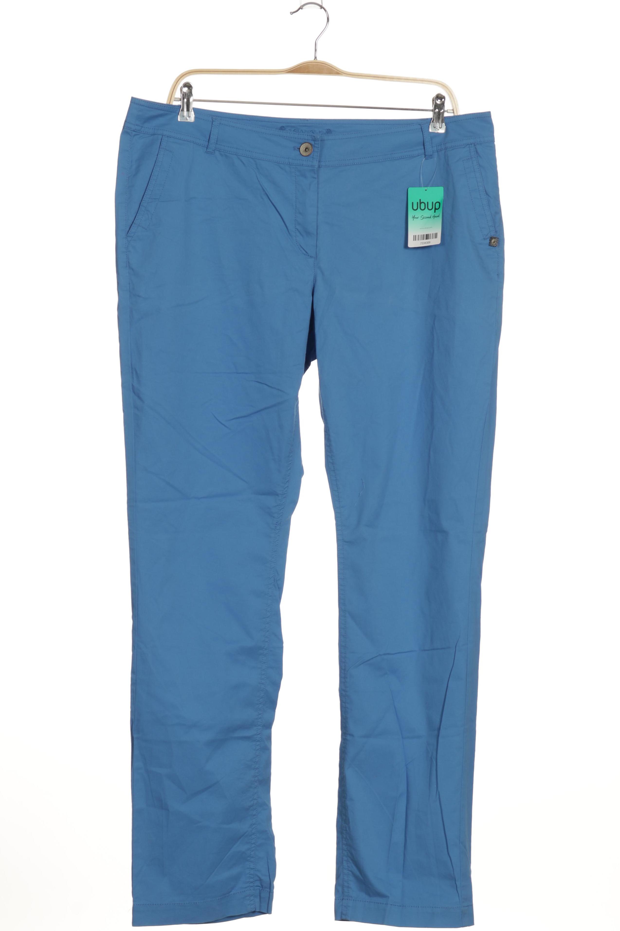 

Triangle Damen Stoffhose, blau, Gr. 48