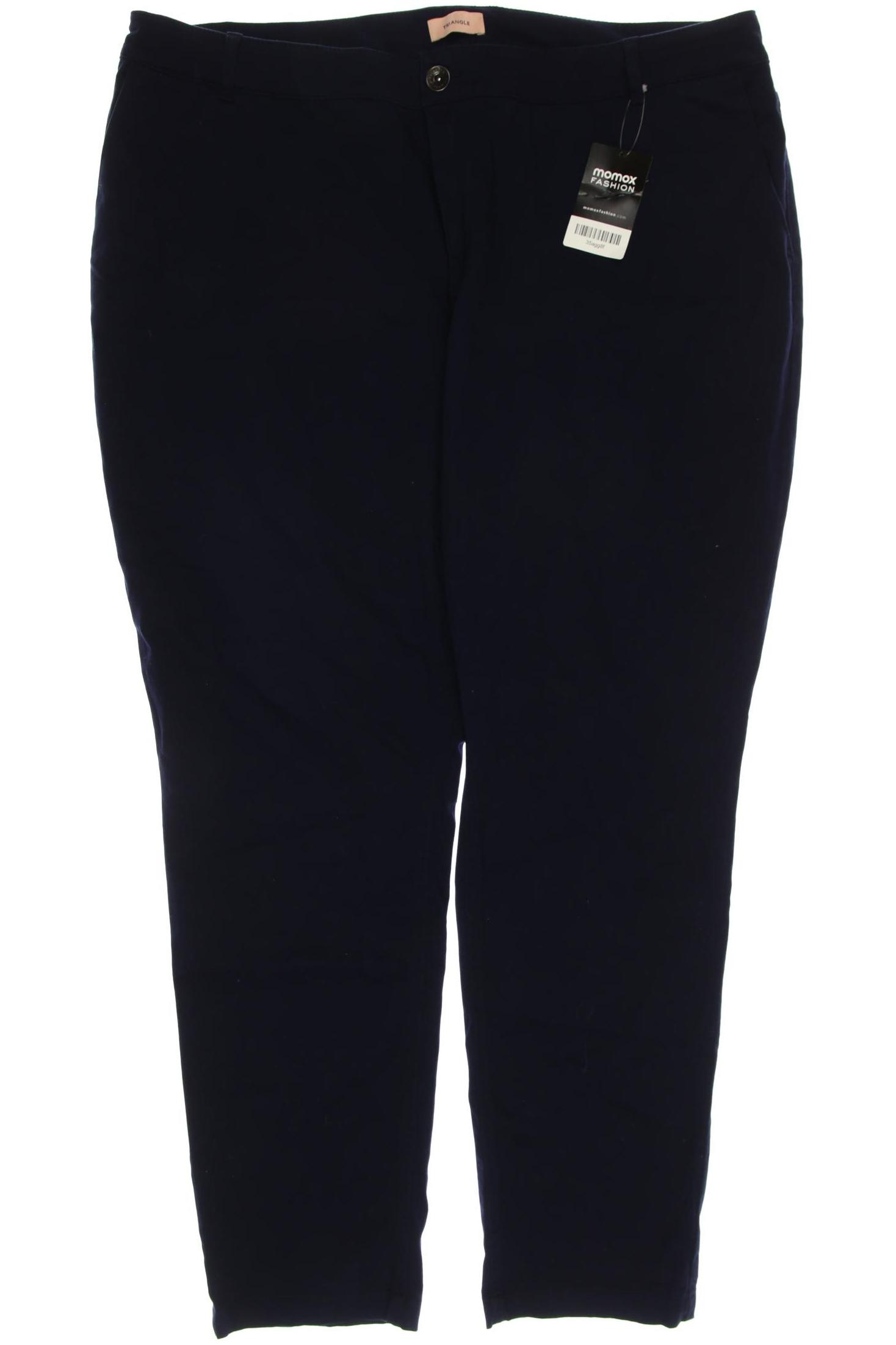 

Triangle Damen Stoffhose, marineblau, Gr. 50