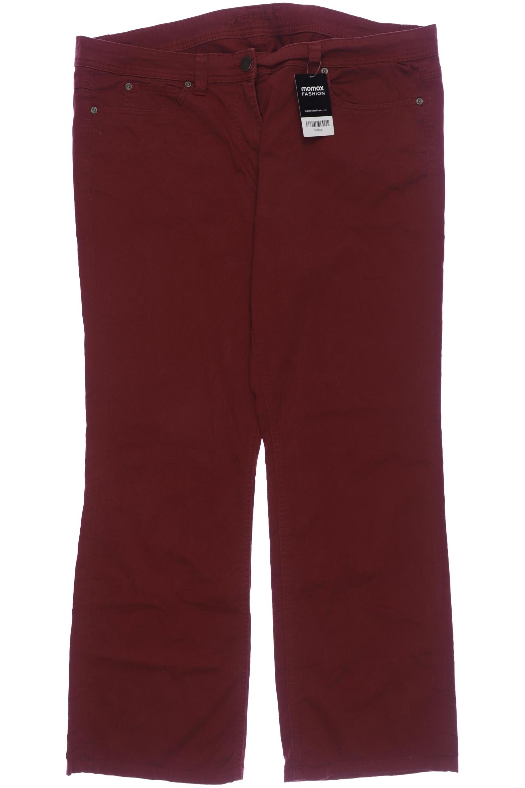 

Triangle Damen Stoffhose, bordeaux, Gr. 48