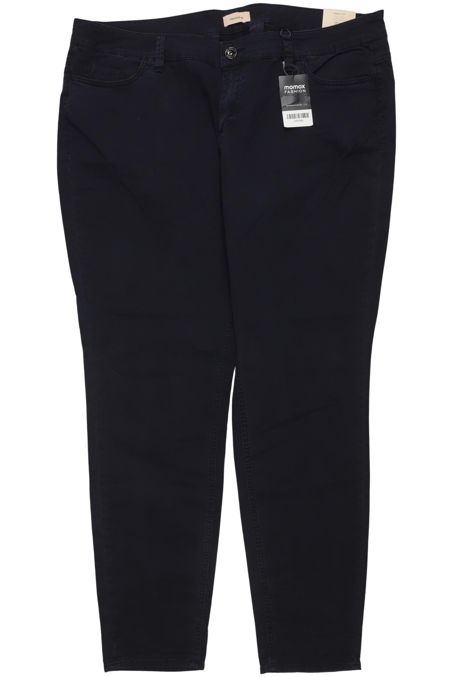 

Triangle Damen Stoffhose, marineblau, Gr. 48
