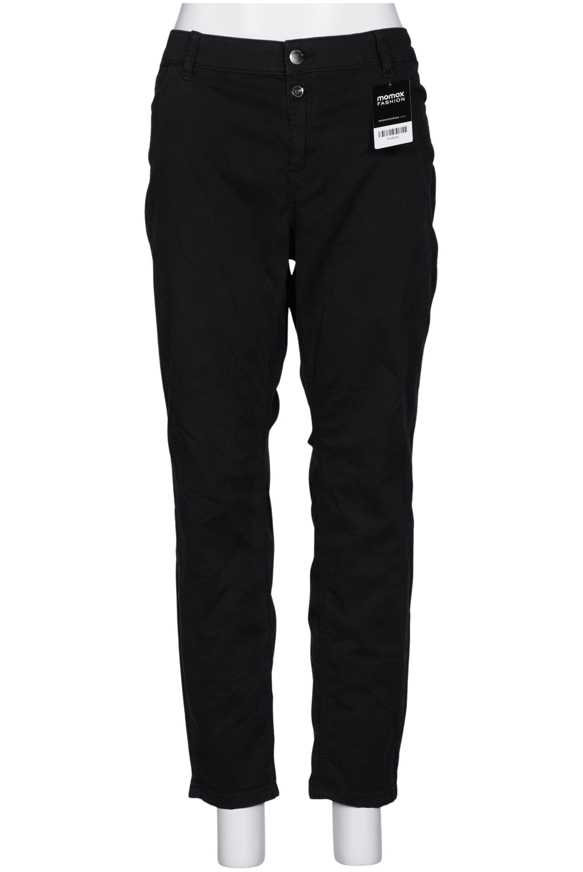 

Triangle Damen Stoffhose, schwarz, Gr. 48