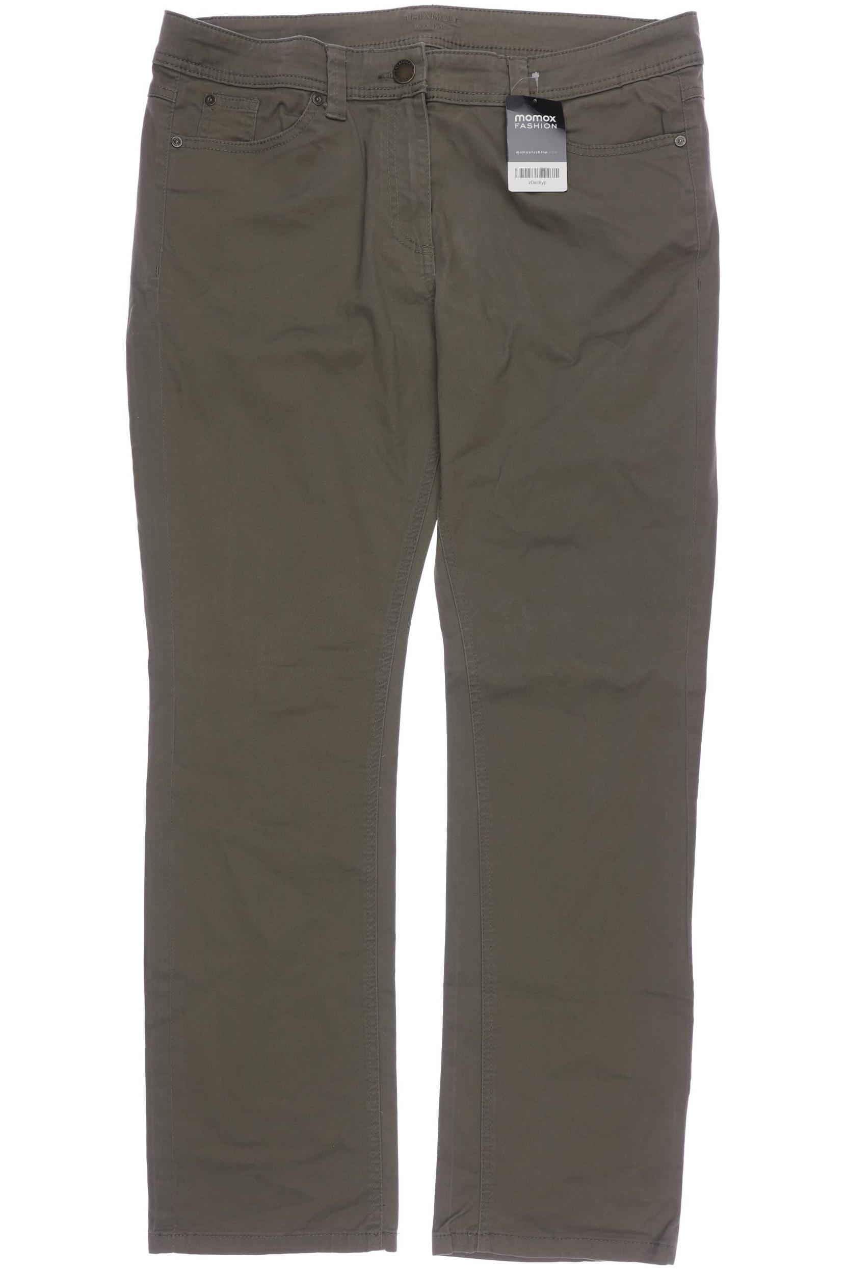 

Triangle Damen Stoffhose, grün, Gr. 44