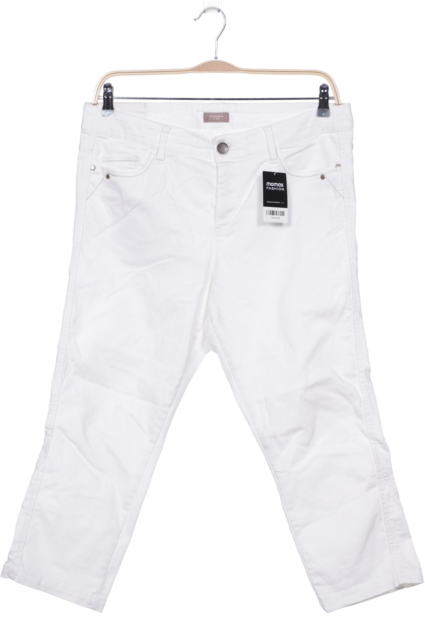 

Triangle Damen Stoffhose, weiß, Gr. 36
