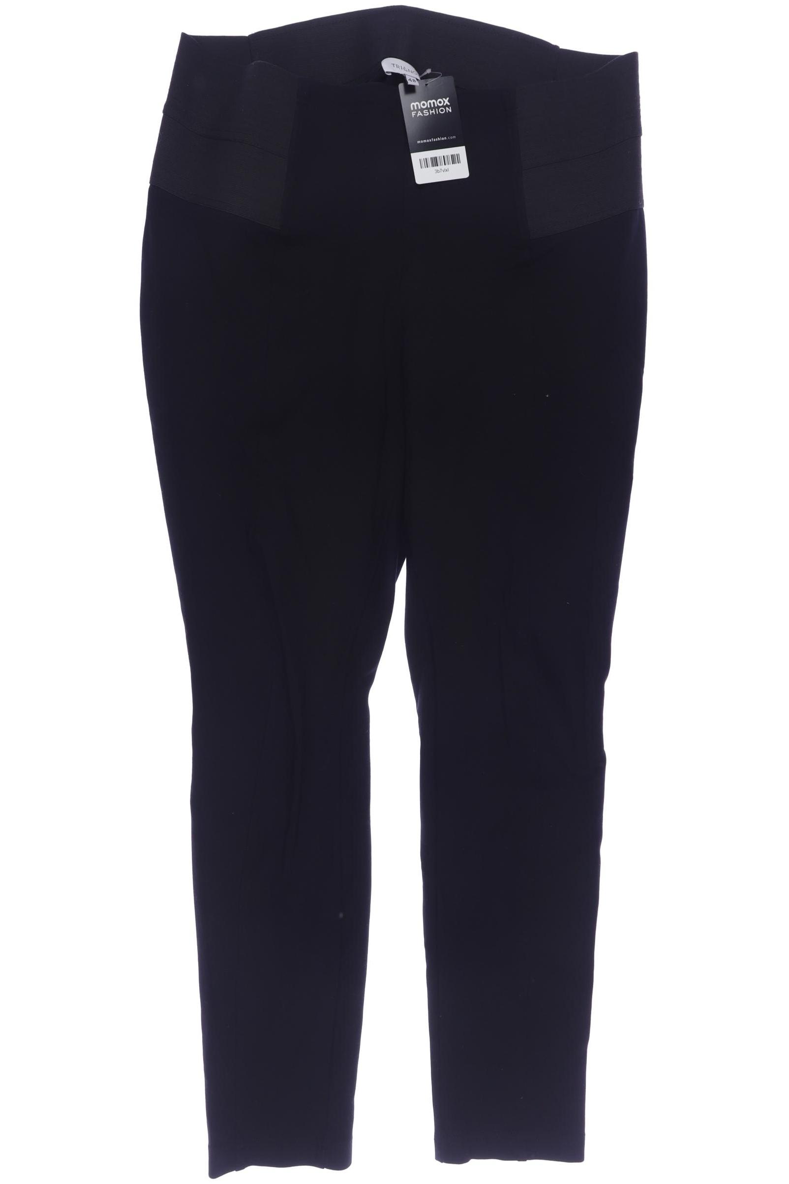 

Triangle Damen Stoffhose, schwarz, Gr. 48