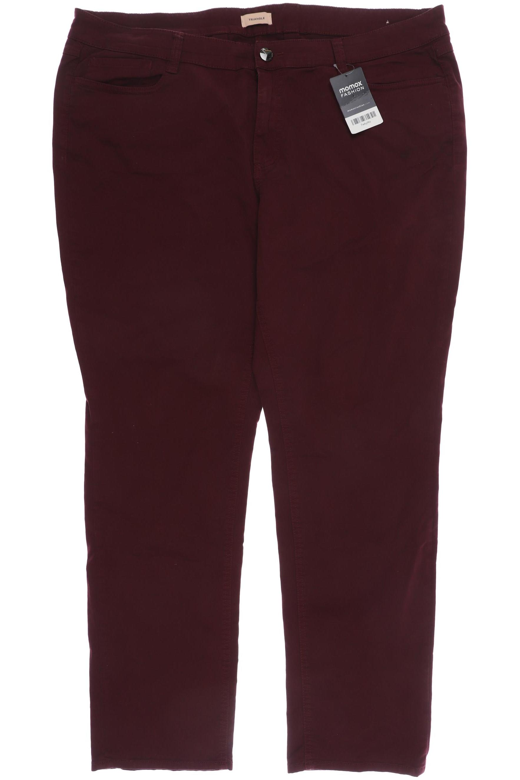 

Triangle Damen Stoffhose, bordeaux, Gr. 50