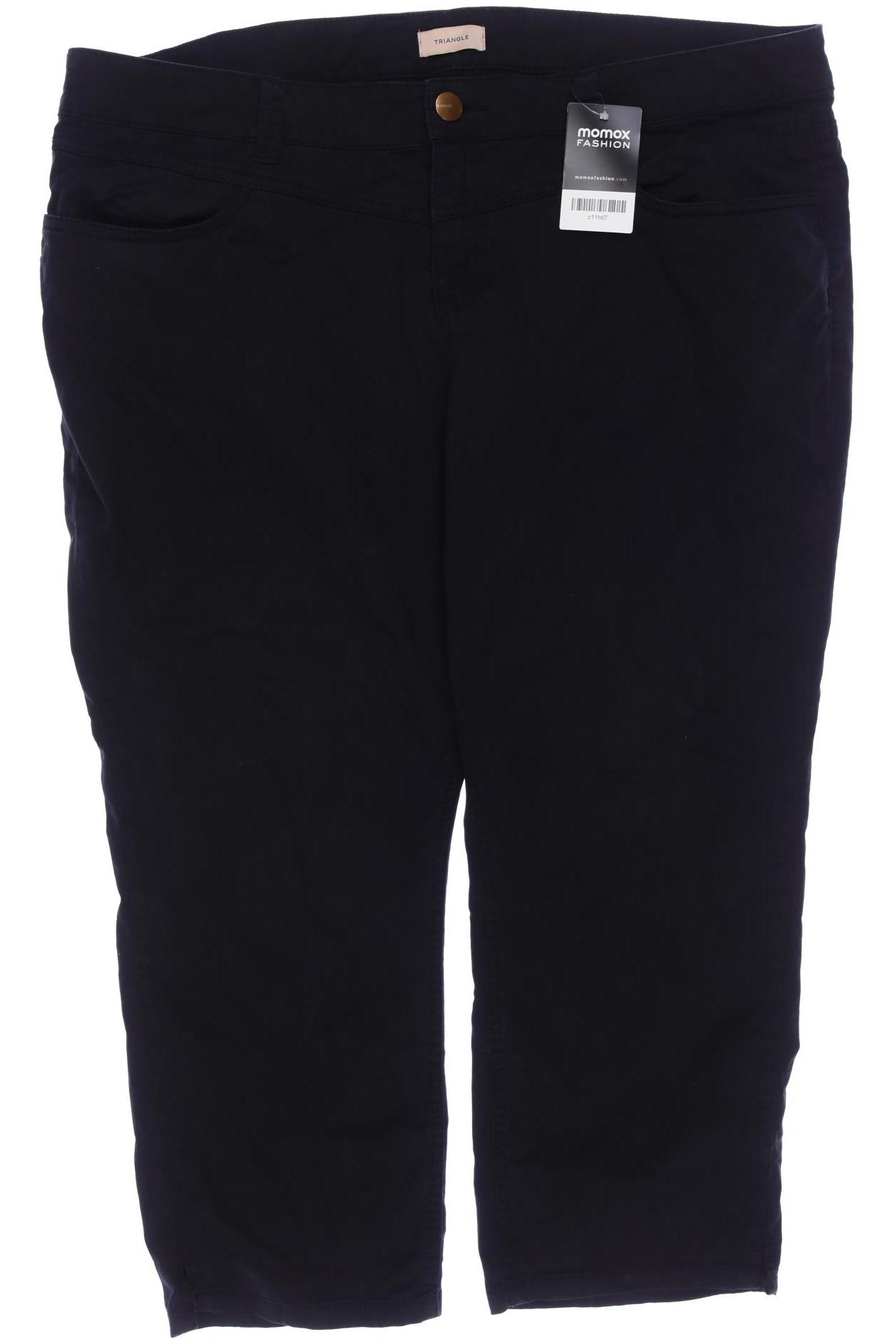 

Triangle Damen Stoffhose, schwarz, Gr. 48