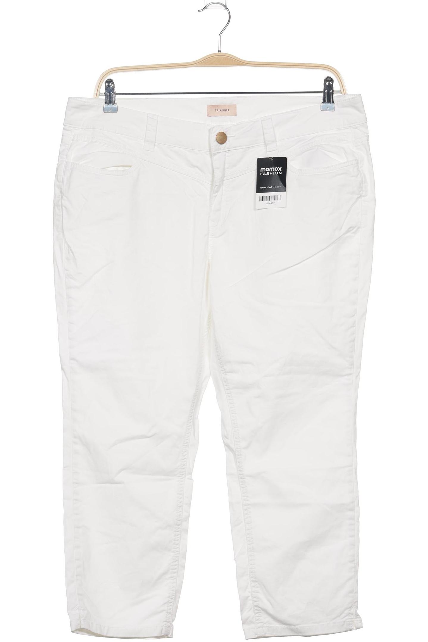 

Triangle Damen Stoffhose, weiß, Gr. 44